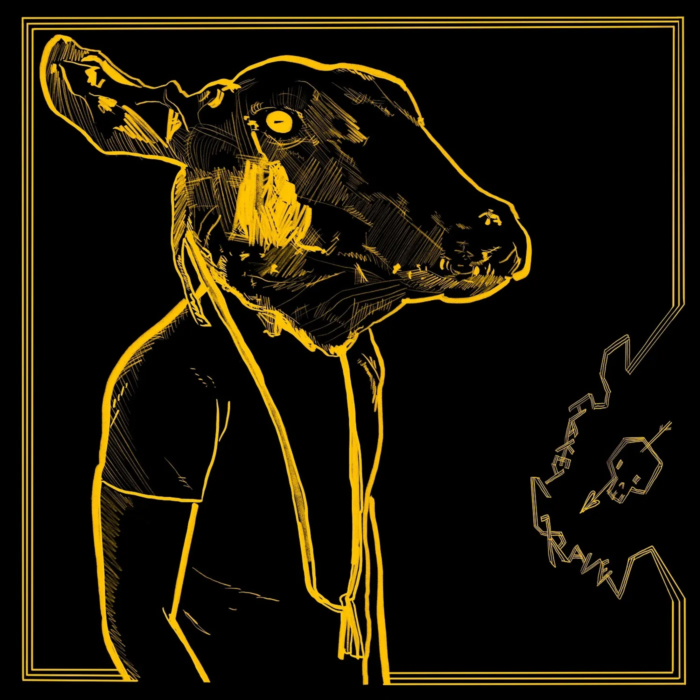 Shakey Graves ROLL THE BONES X (GOLD & BLACK VINYL) Vinyl Record