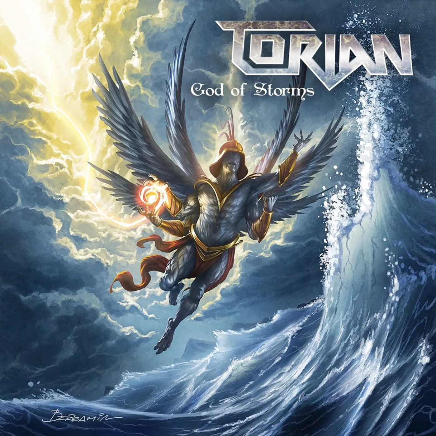 Torian God Of Storms (Clear Blue Vinyl) Vinyl Record