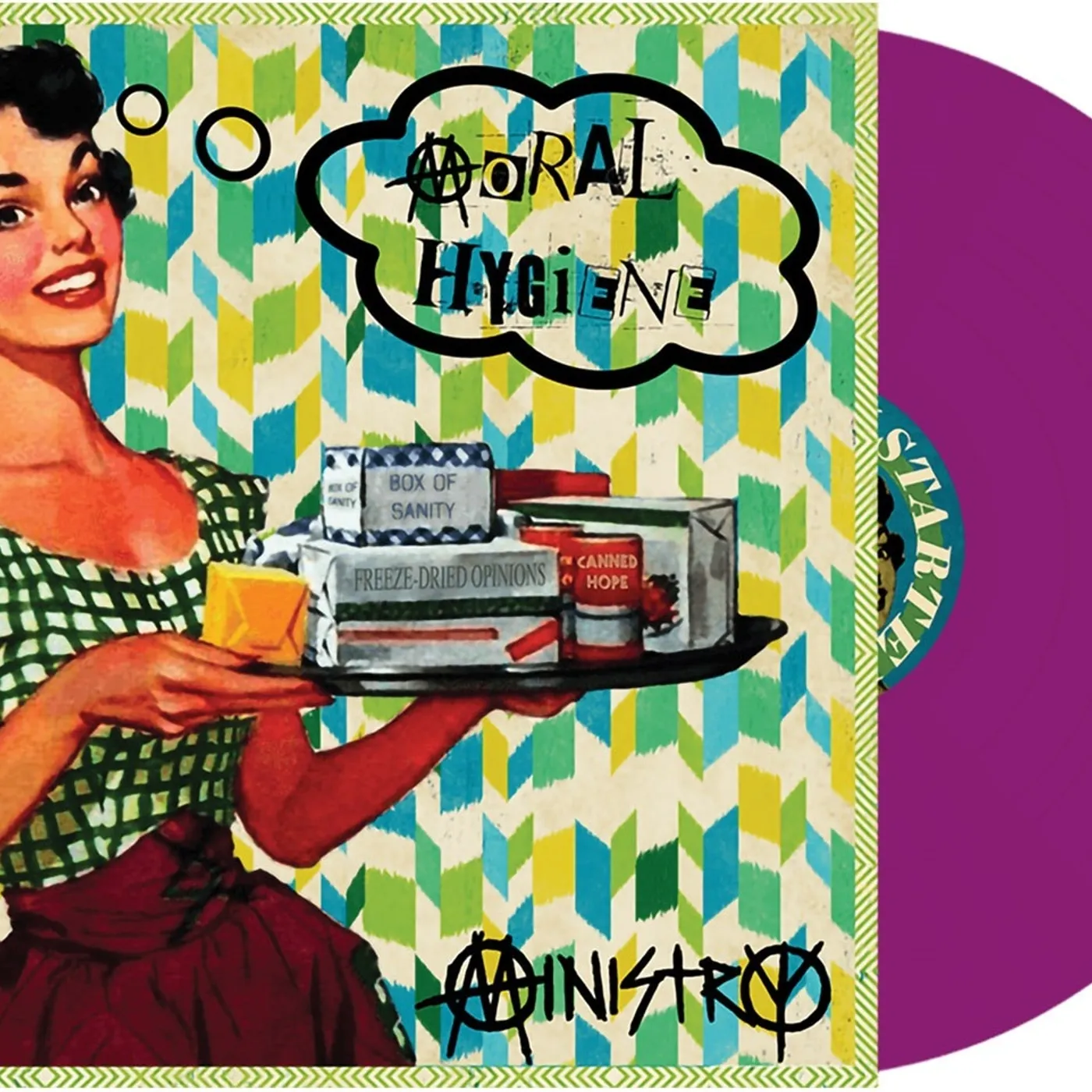 Ministry MORAL HYGIENE (VIOLET VINYL) Vinyl Record