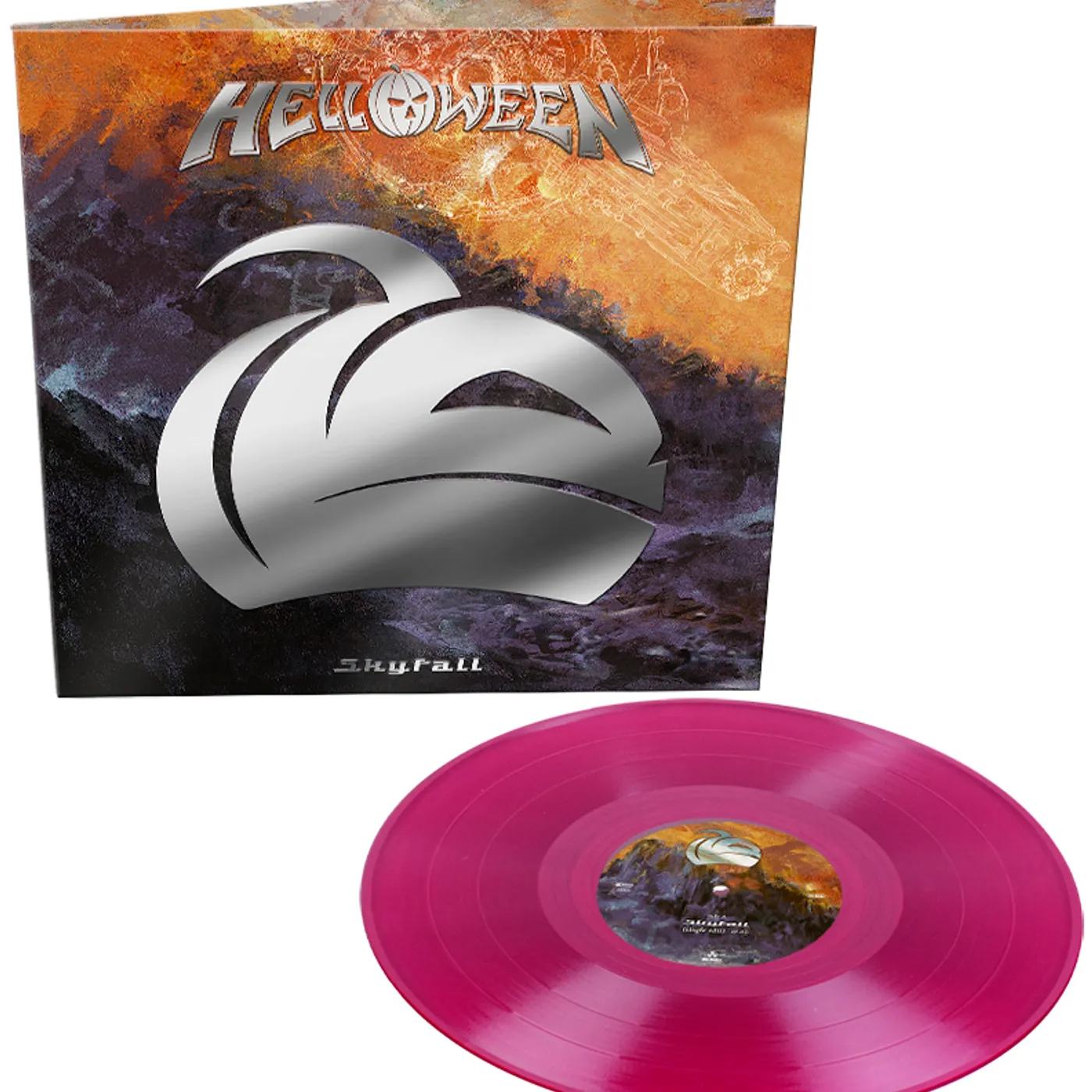 Helloween Skyfall/Indestructible (Violet Vinyl) Vinyl Record