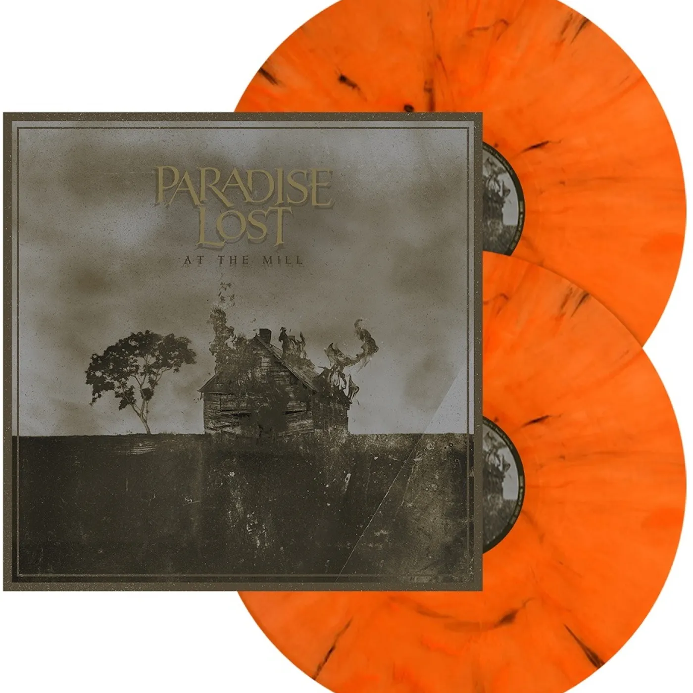 Paradise Lost AT THE MILL (2LP/ORANGE MARBLED VINYL/GATEFOLD) Vinyl Record