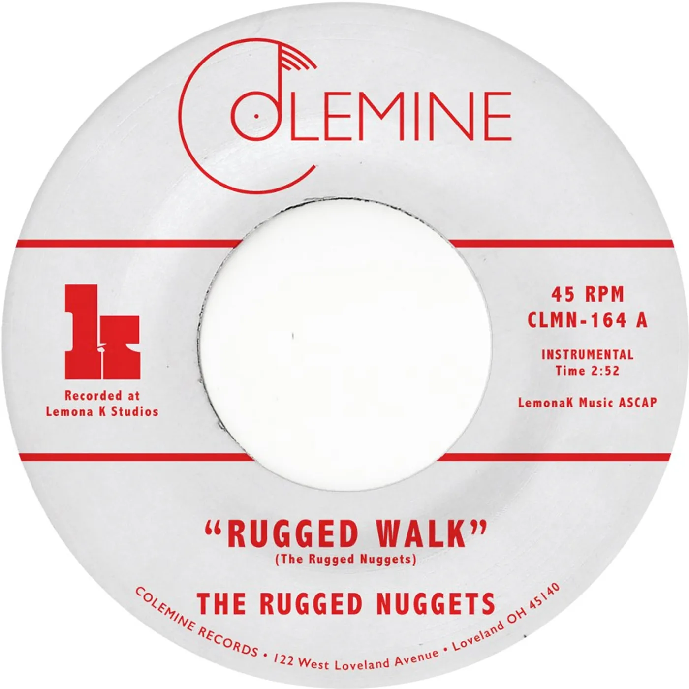 The Rugged Nuggets Rugged Walk Vinyl Record