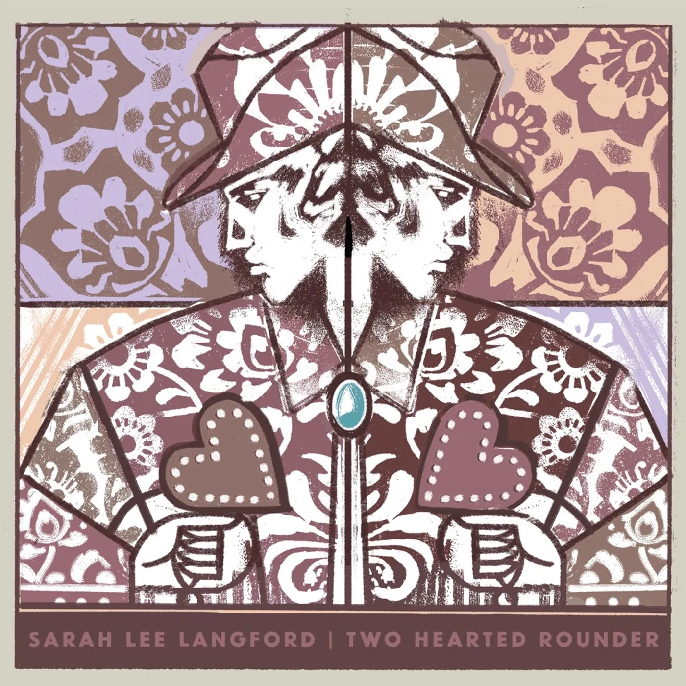 Sarah Lee Langford TWO HEARTED ROUNDER Vinyl Record