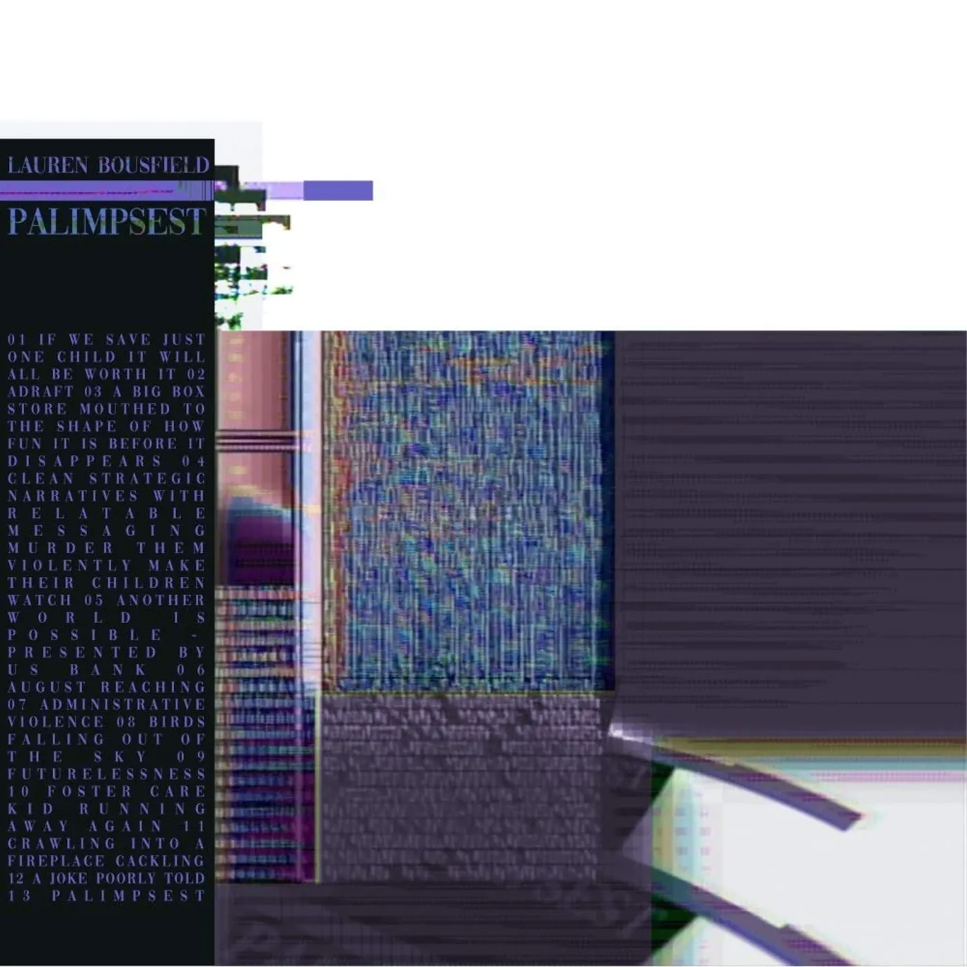 Lauren Bousfield Palimpsest Vinyl Record