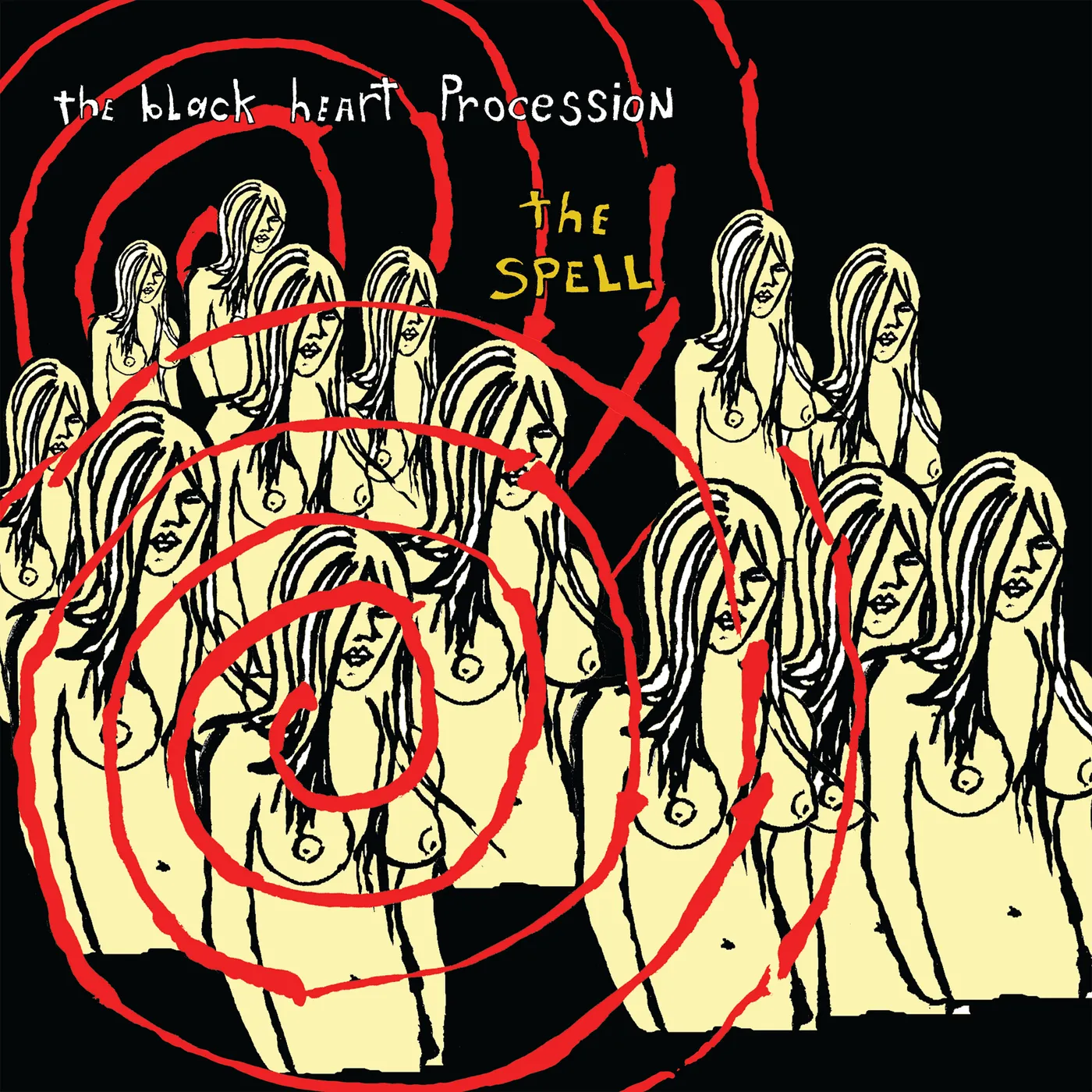 The Black Heart Procession Spell   Red Translucent Vinyl Record