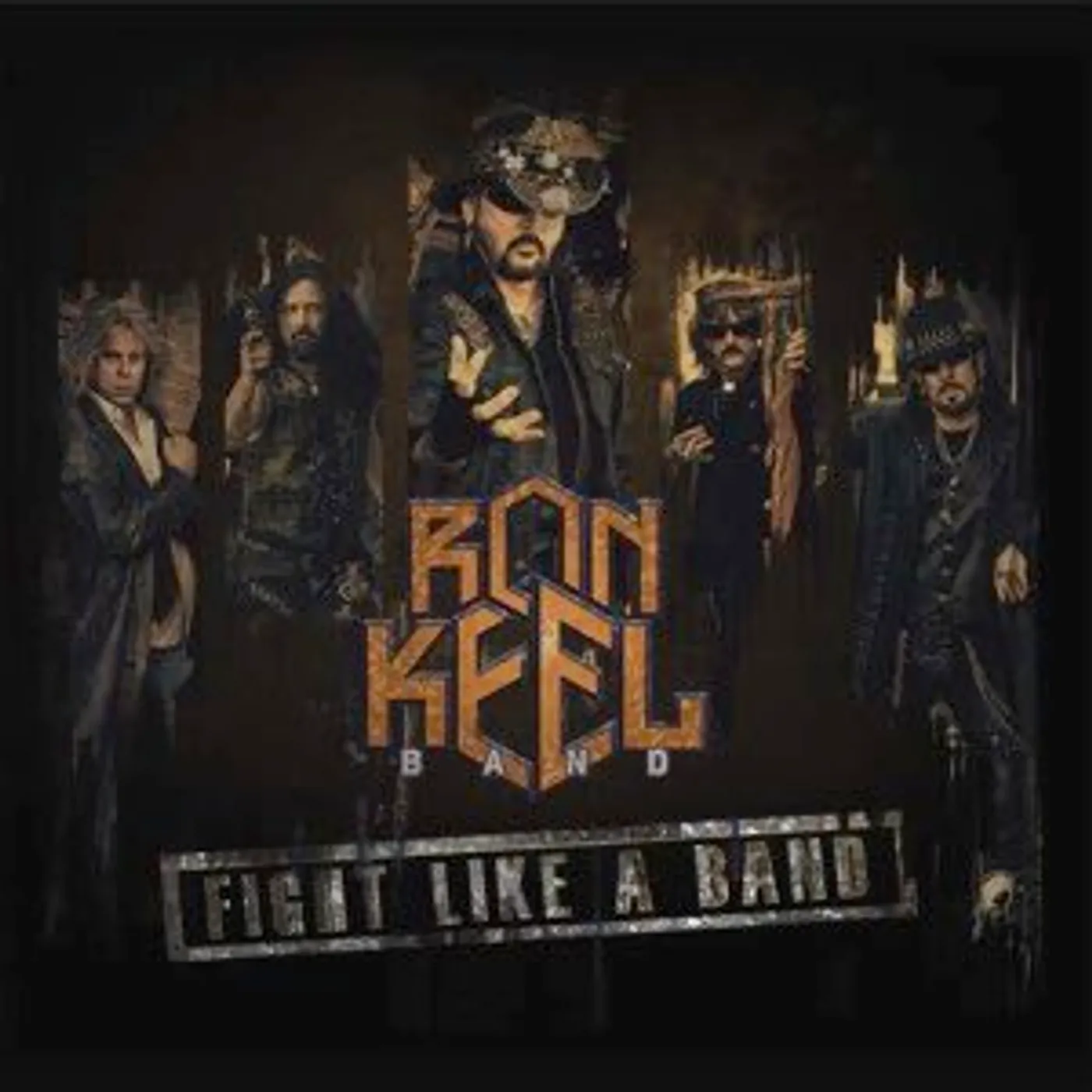Ron Keel Fight Like A Band Vinyl Record