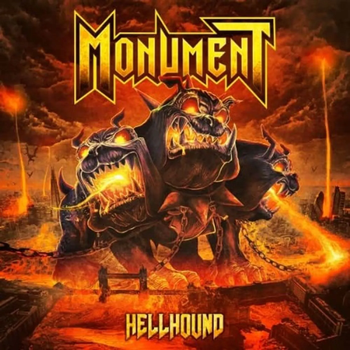 Monument Hellhound Vinyl Record