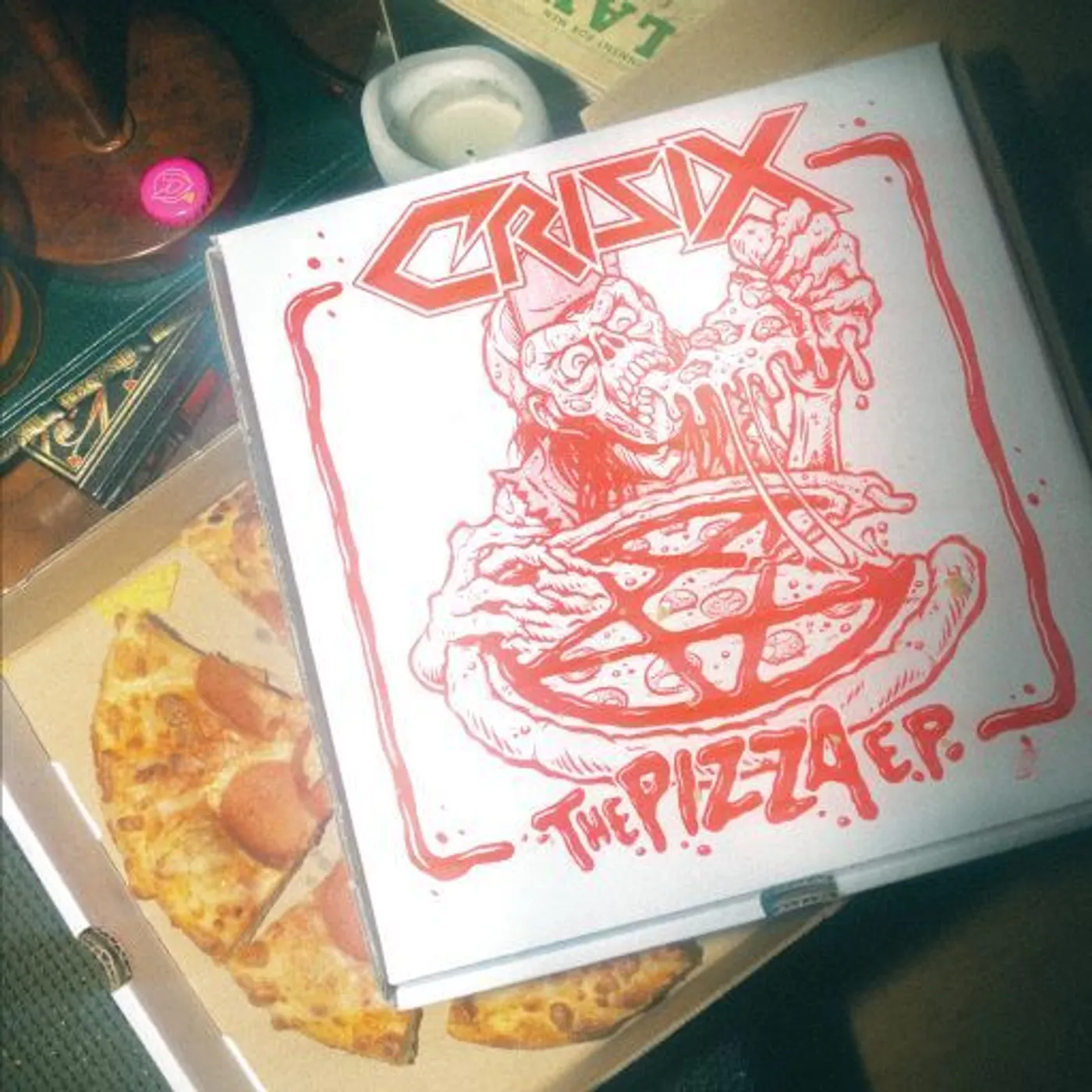 Crisix Pizza Ep (Red Vinyl) Vinyl Record
