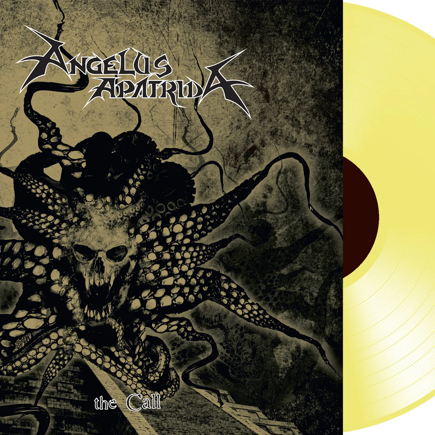 Angelus Apatrida Call   Transparent Yellow Vinyl Record