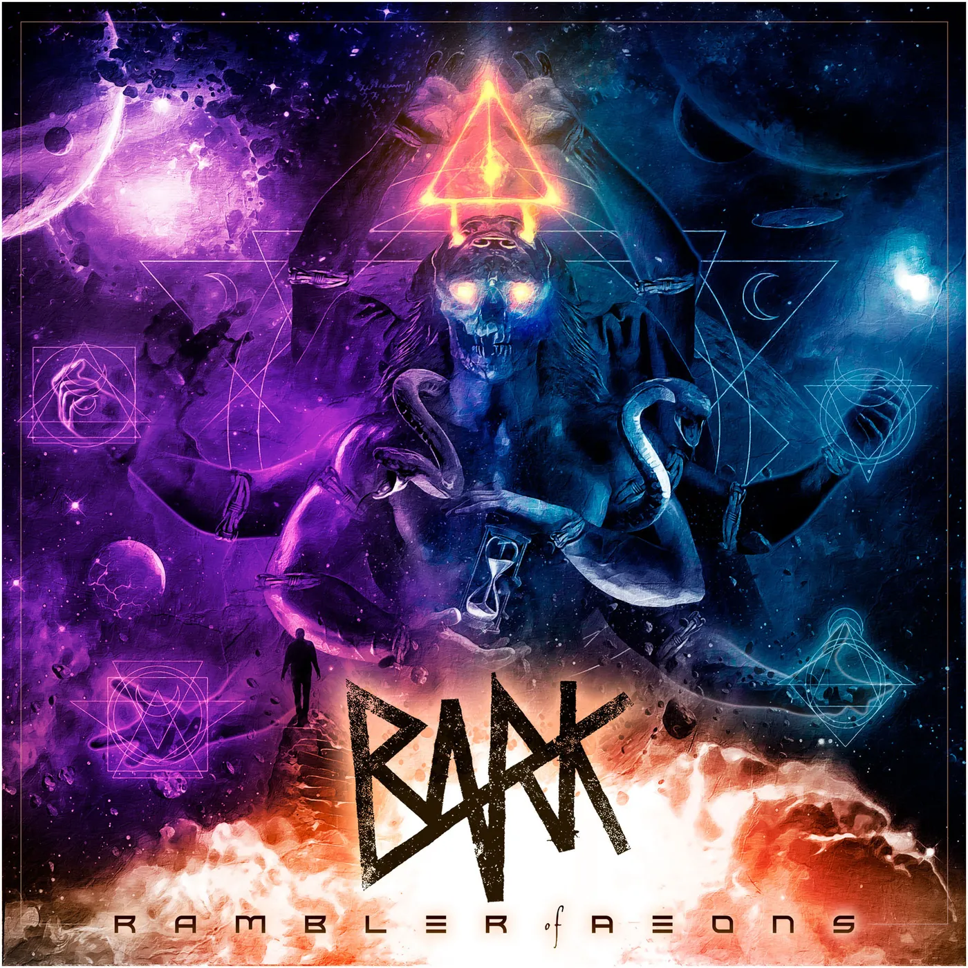 Bark Rambler Of Aeons   Transparent Blue Vinyl Record