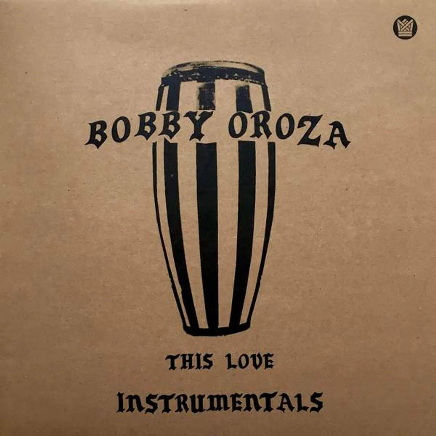 Bobby Oroza THIS LOVE INSTRUMENTALS (TRANSLUCENT RED VINYL) Vinyl Record