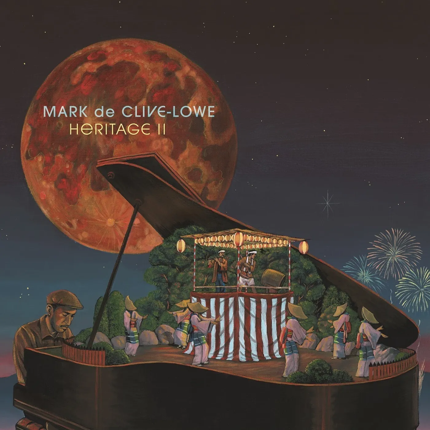 Mark de Clive-Lowe HERITAGE II (BLUE VINYL) Vinyl Record