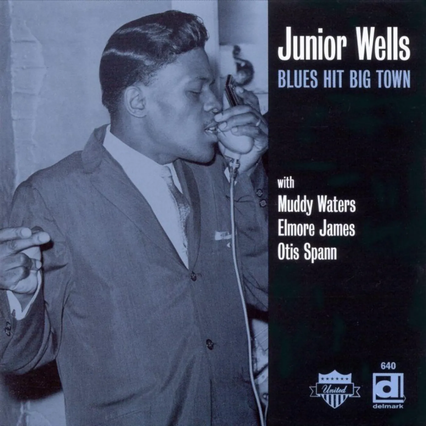Junior Wells Blues Hit Big Town Vinyl Record