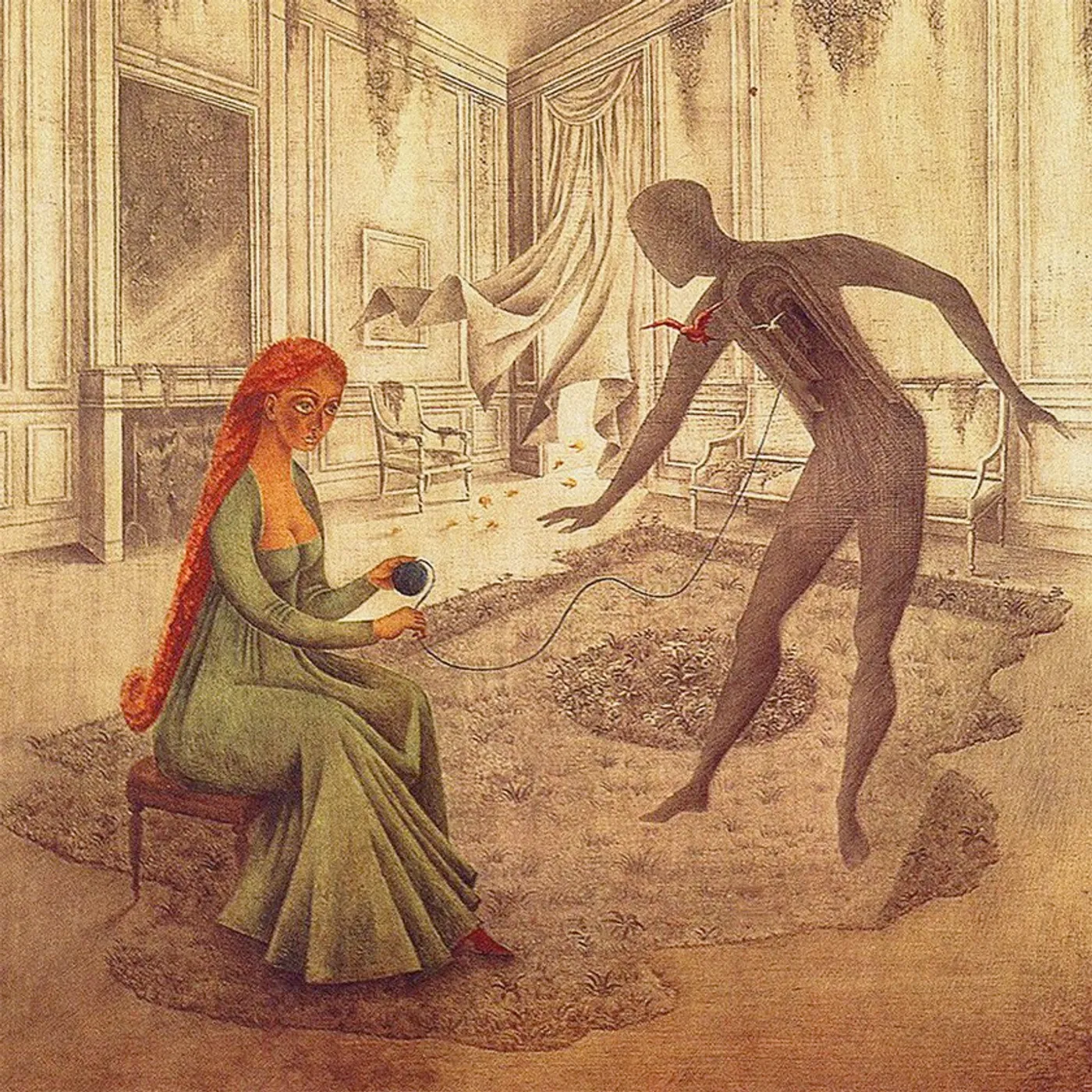 Vessel QUEEN OF GOLDEN DOGS (GOLDEN ORANGE VINYL) Vinyl Record