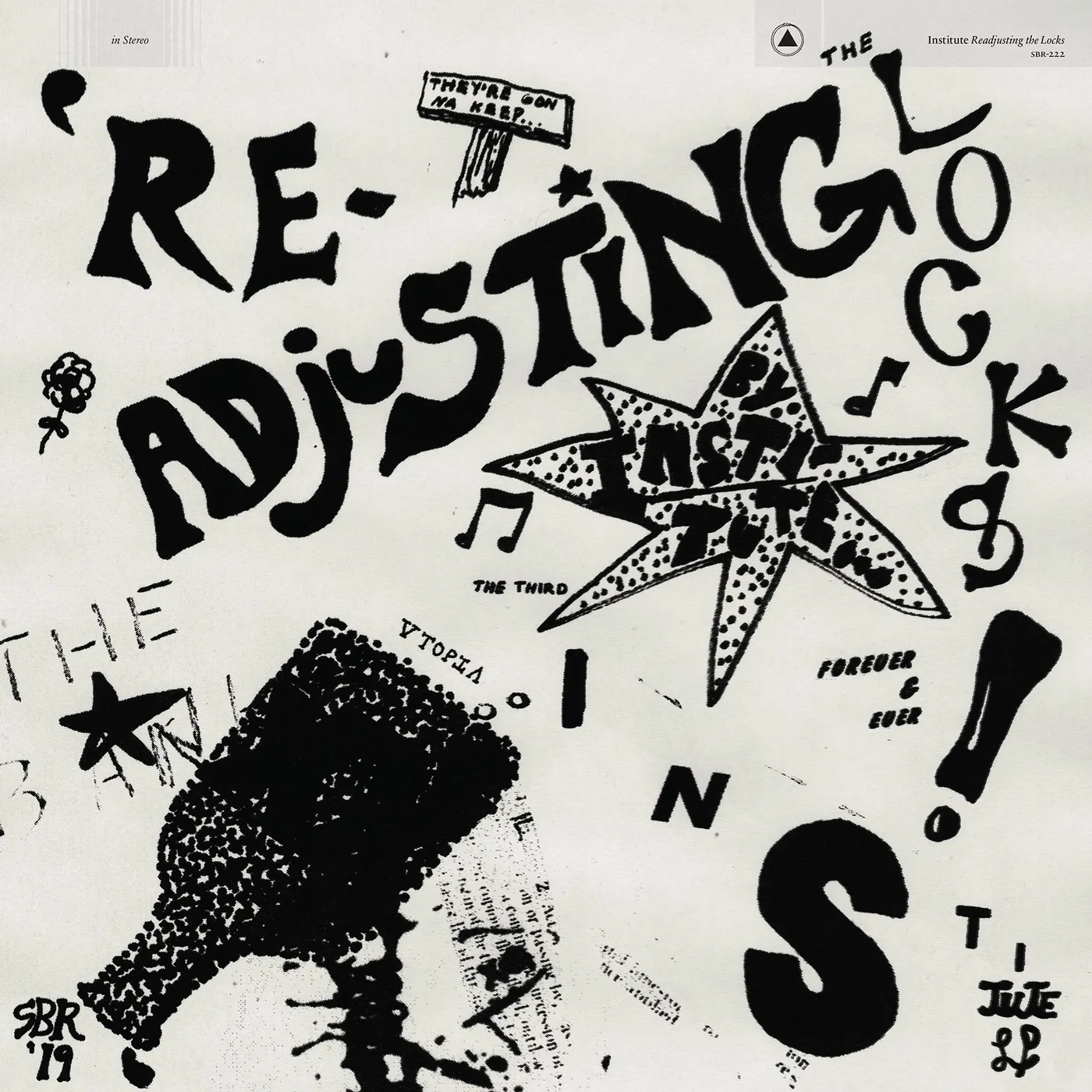 Institute READJUSTING THE LOCKS (BOURBON VINYL) Vinyl Record