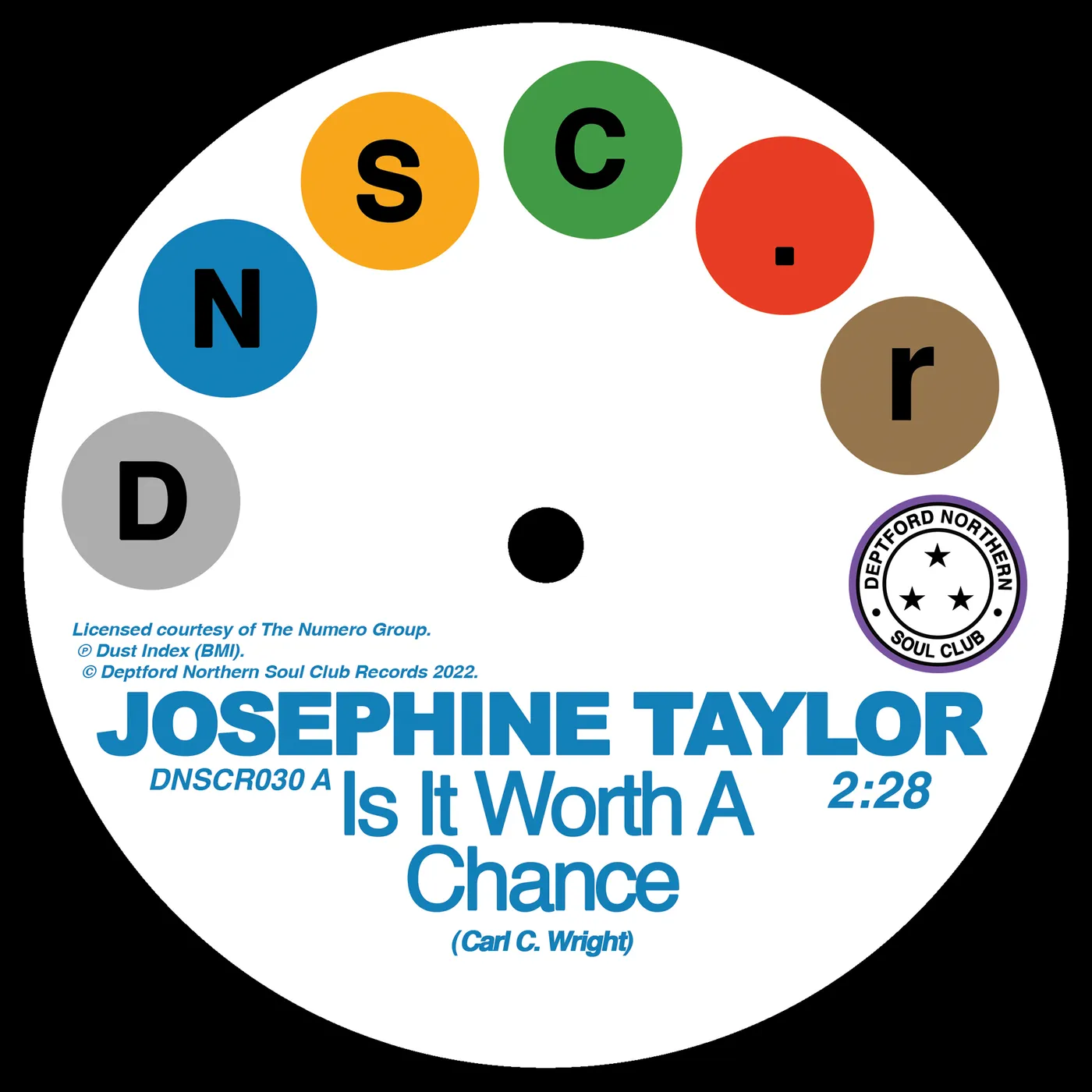 Josephine Taylor Is It Worth A Chance/Satisfied Vinyl Record