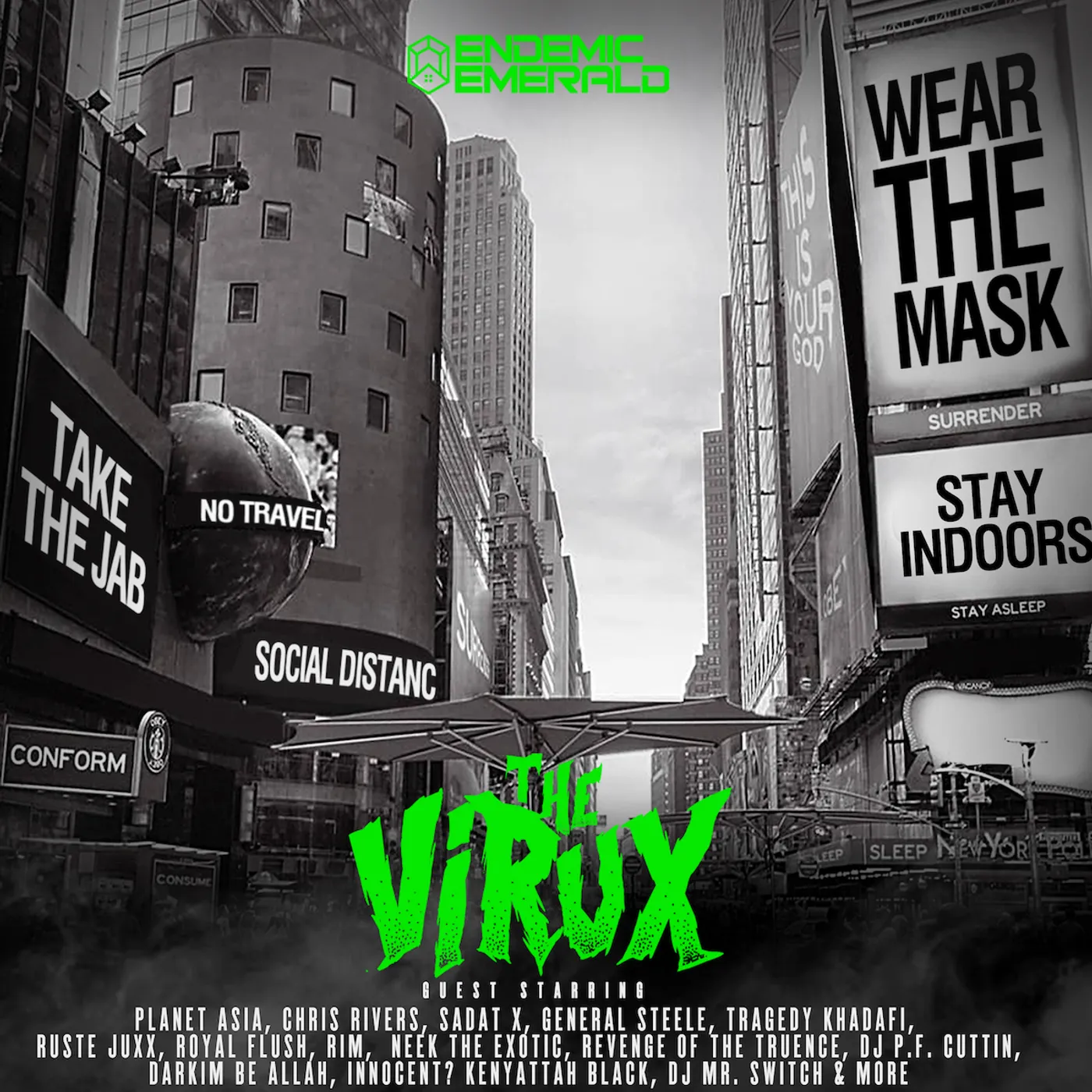 Endemic Emerald Virux Vinyl Record