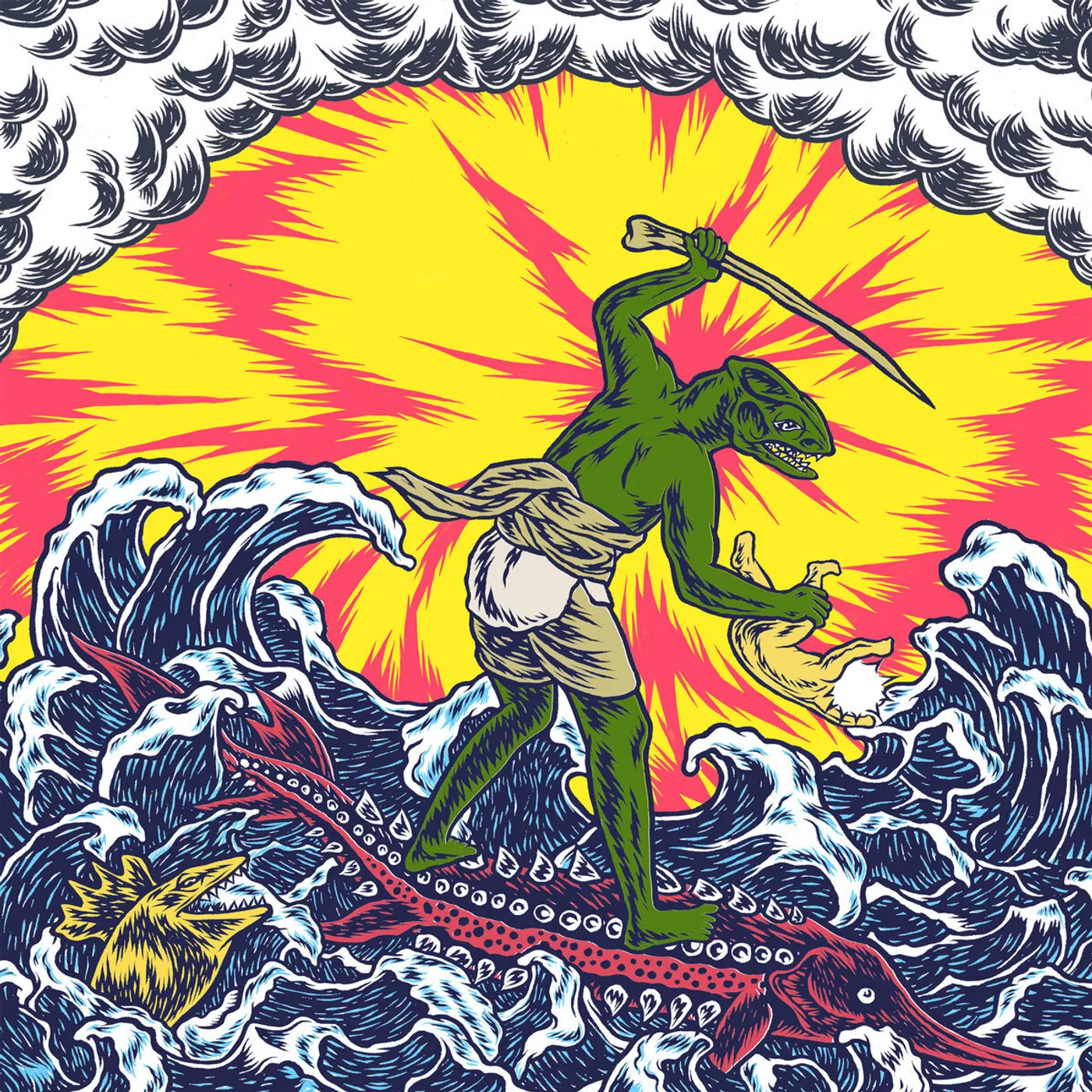 King Gizzard & The Lizard Wizard TEENAGE GIZZARD Vinyl Record