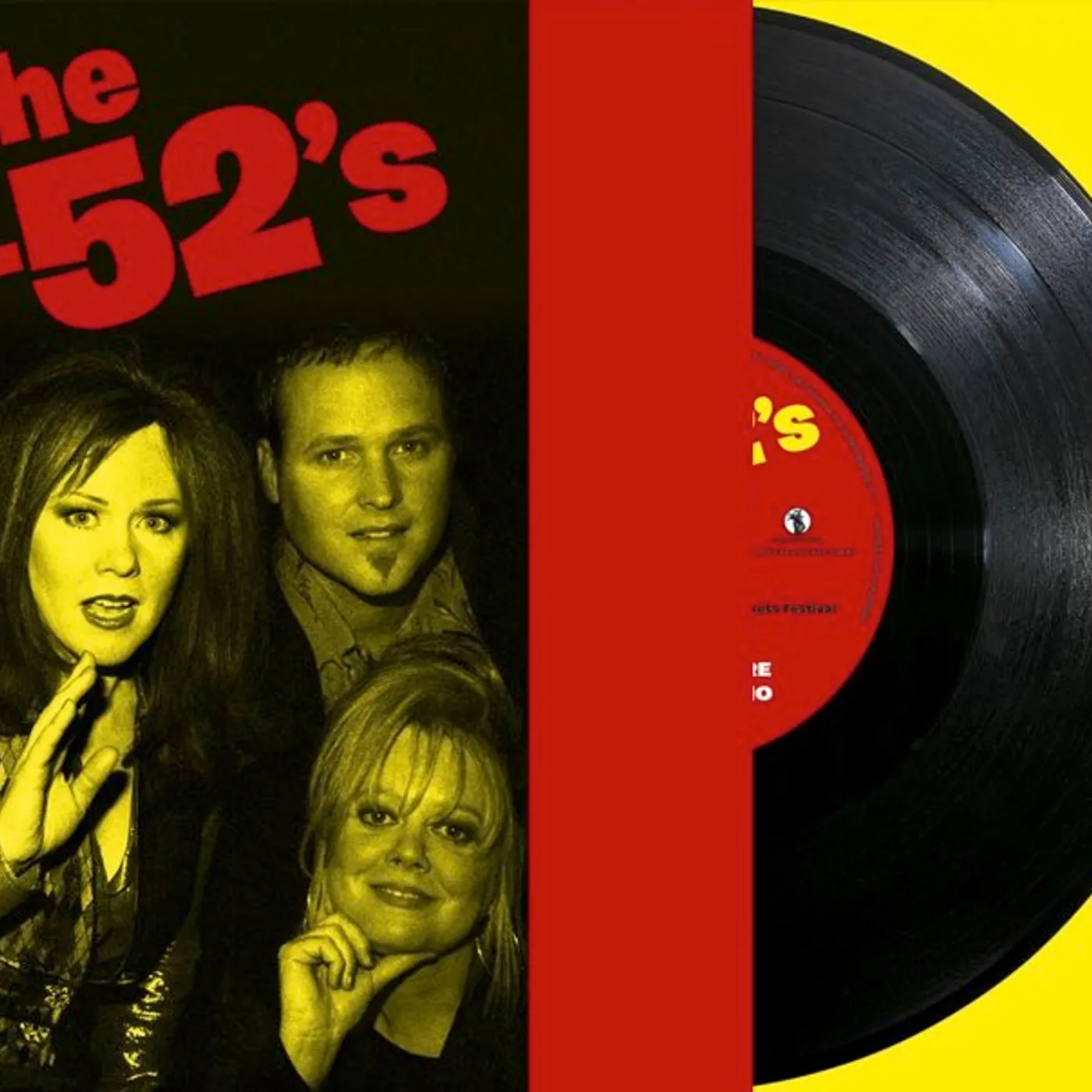 The B-52's LIVE! ROCK N' ROCKETS 1998 Vinyl Record