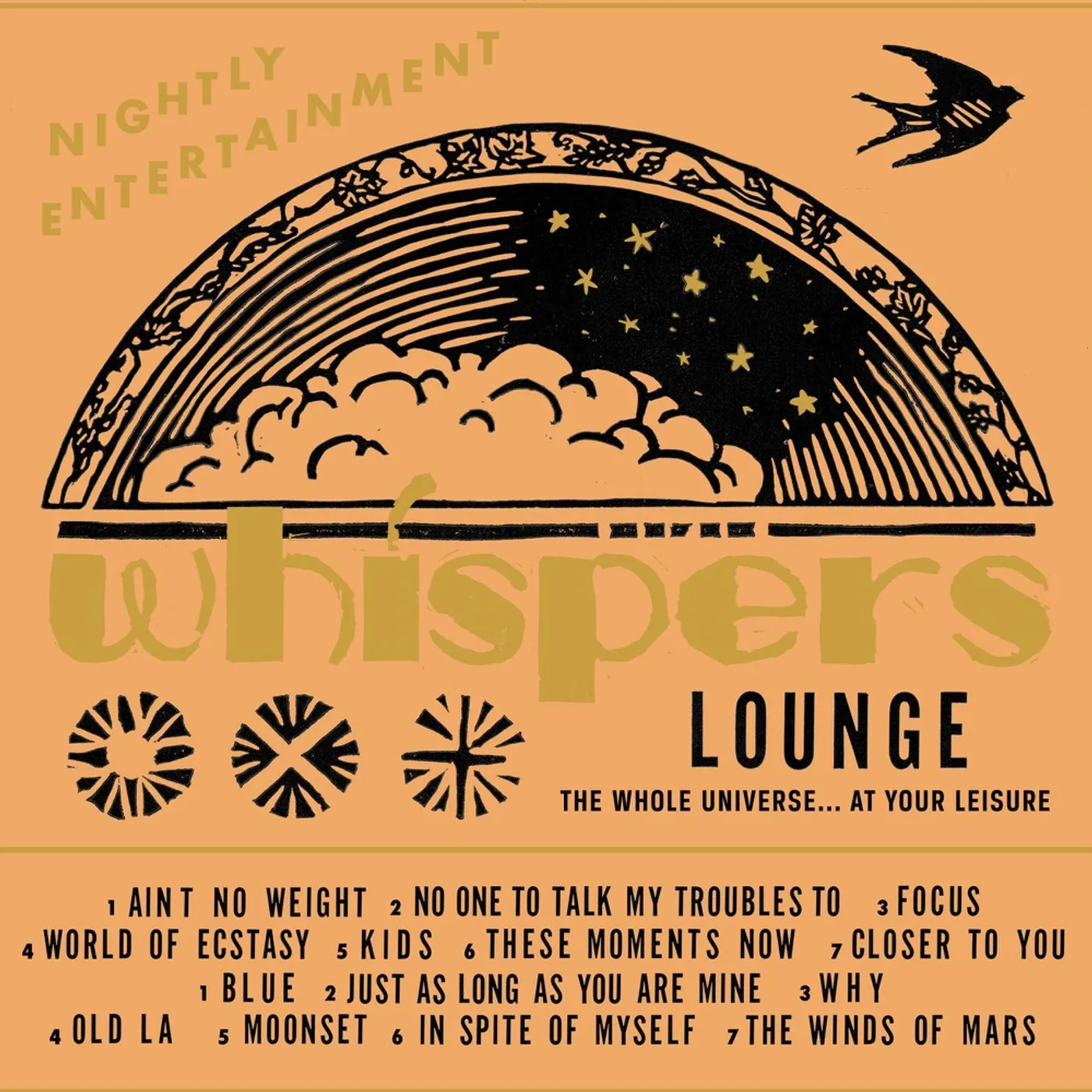Various Artists  WHISPERS: LOUNGE ORIGINALS Vinyl Record