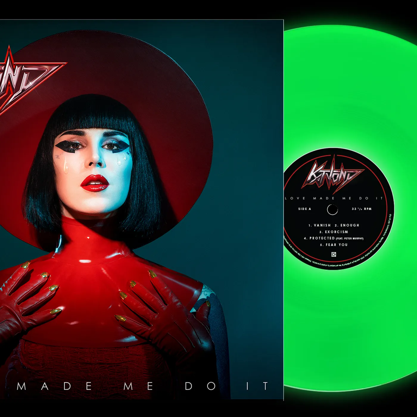 Kat Von D LOVE MADE ME DO IT (GOLD VINYL) Vinyl Record