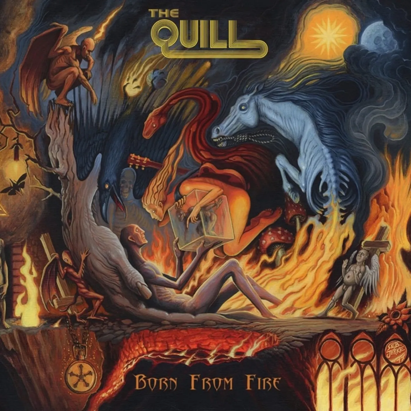 Quill Born From Fire Vinyl Record