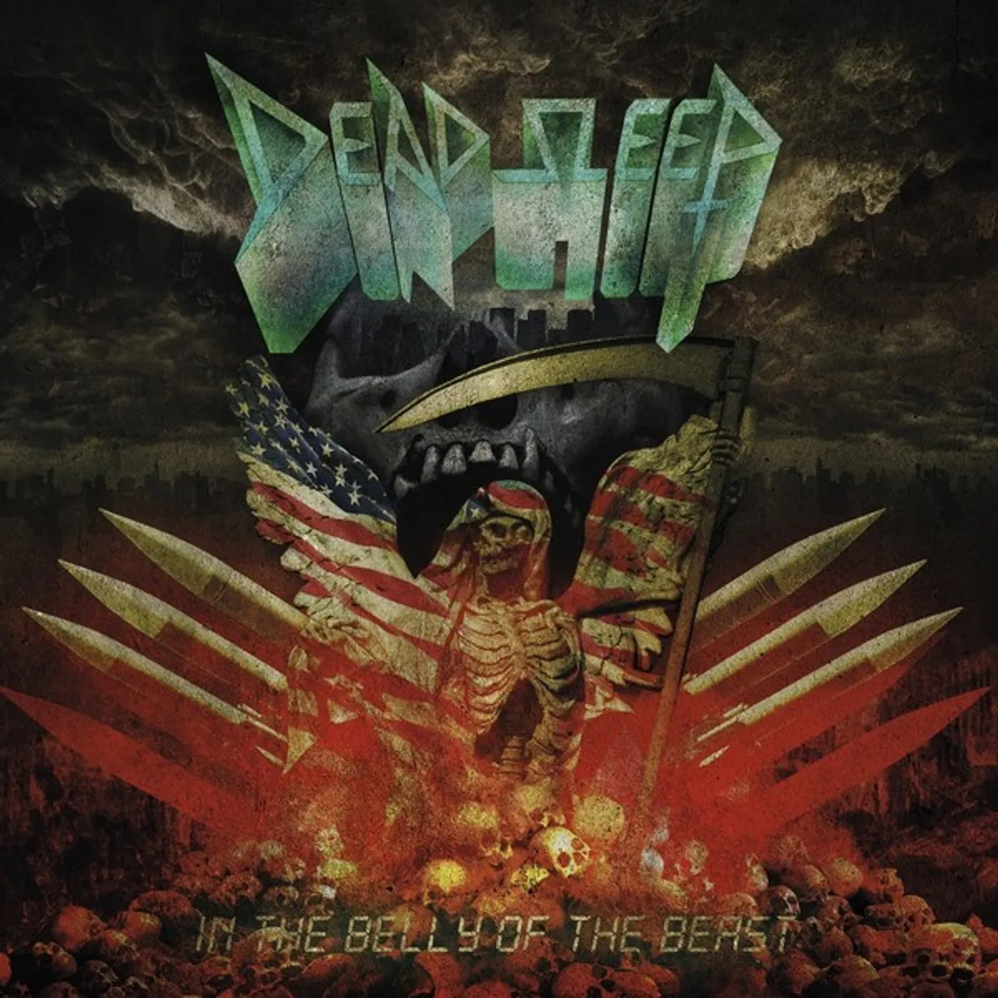 Dead Sleep In The Belly Of The Beast (Black Vinyl) Vinyl Record