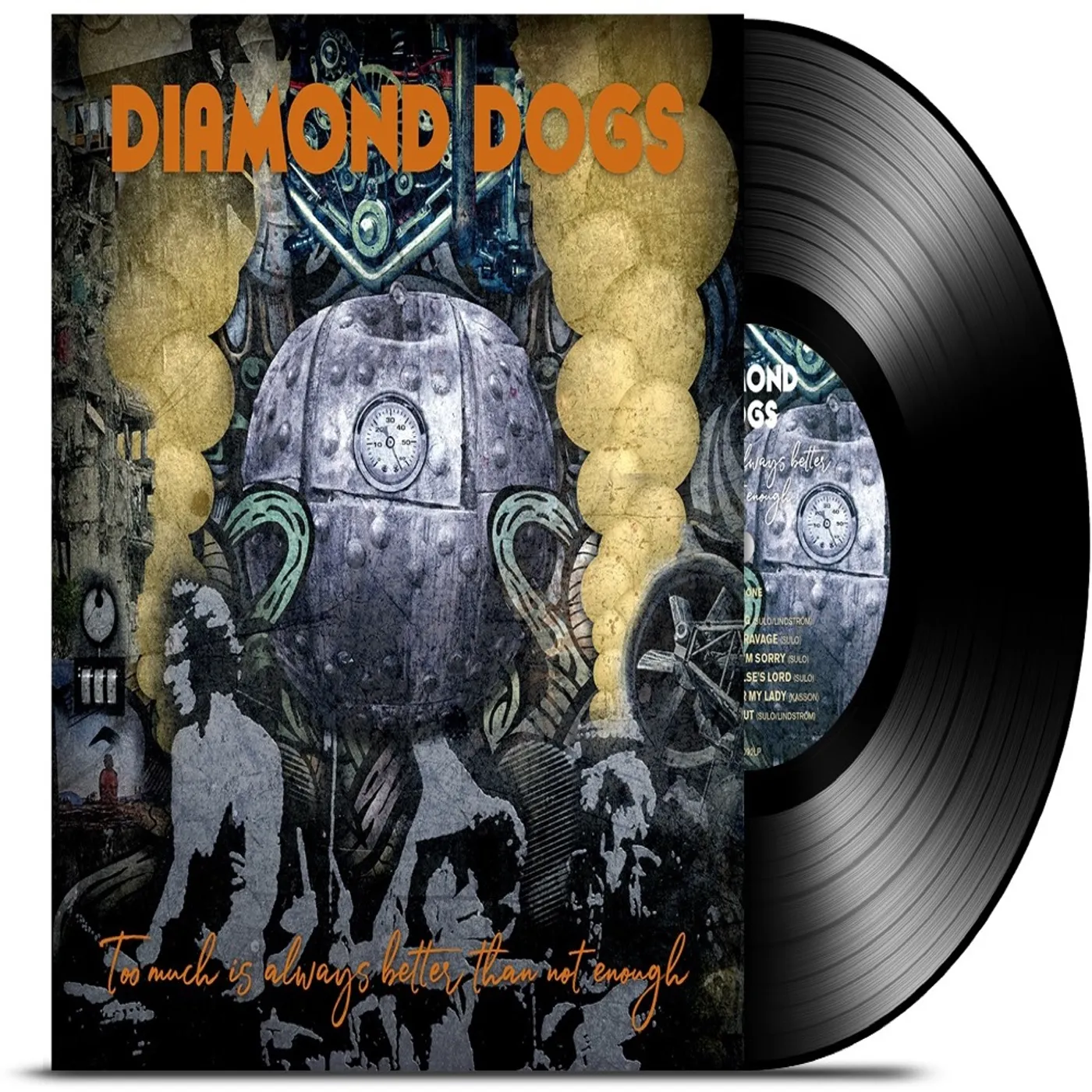 Diamond Dogs Too Much Is Always Better Than Not Enoug Vinyl Record