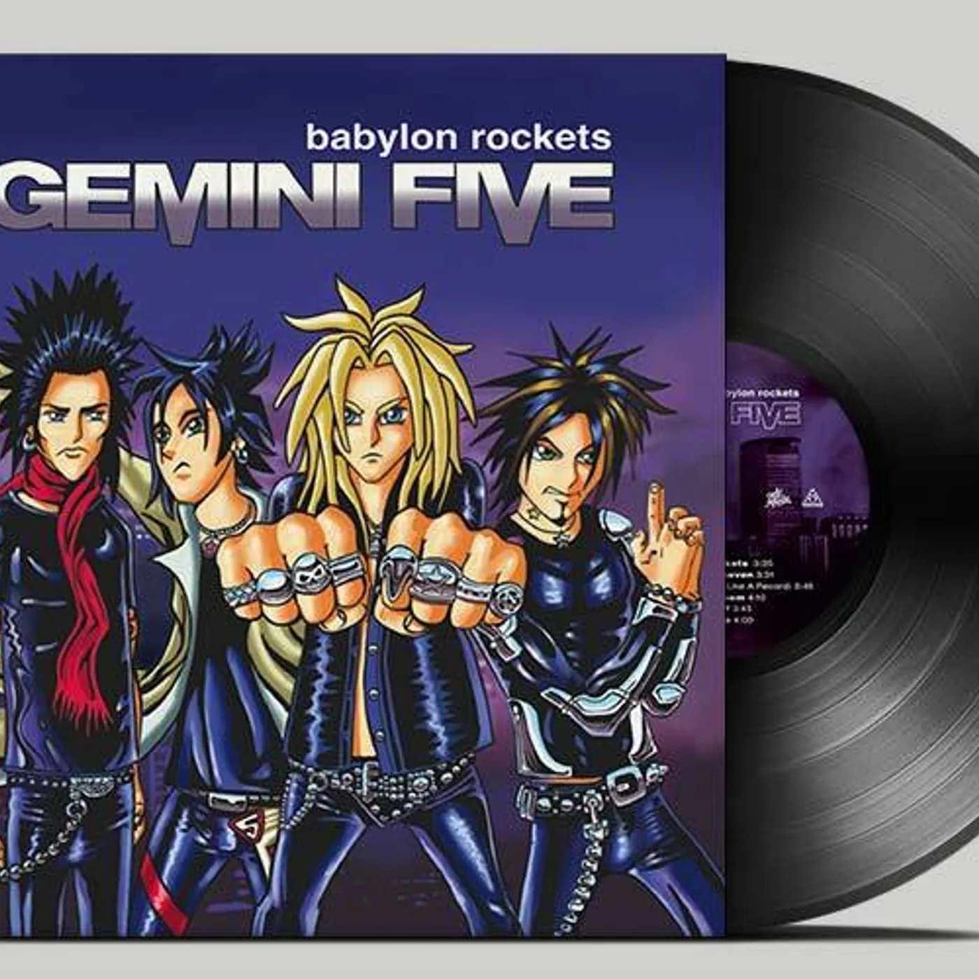 Gemini Five Babylon Rockets Vinyl Record