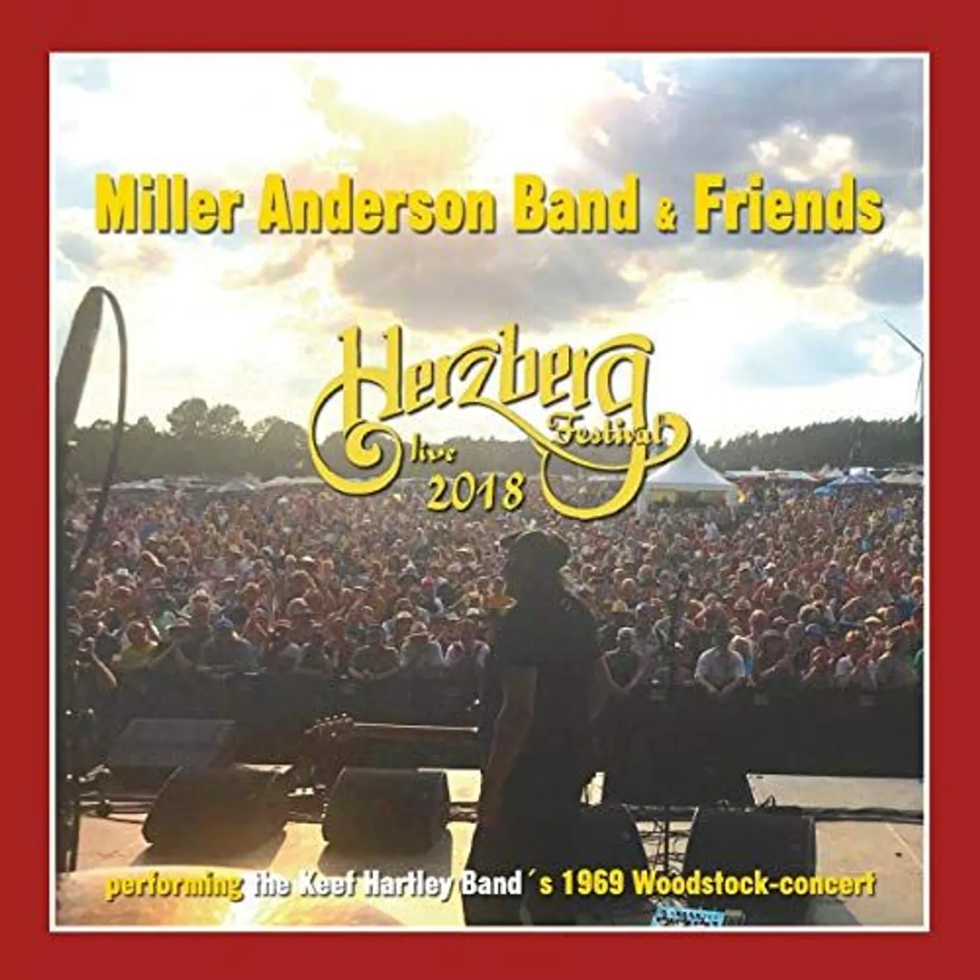 Miller Anderson Live At Herzberg Festival Vinyl Record