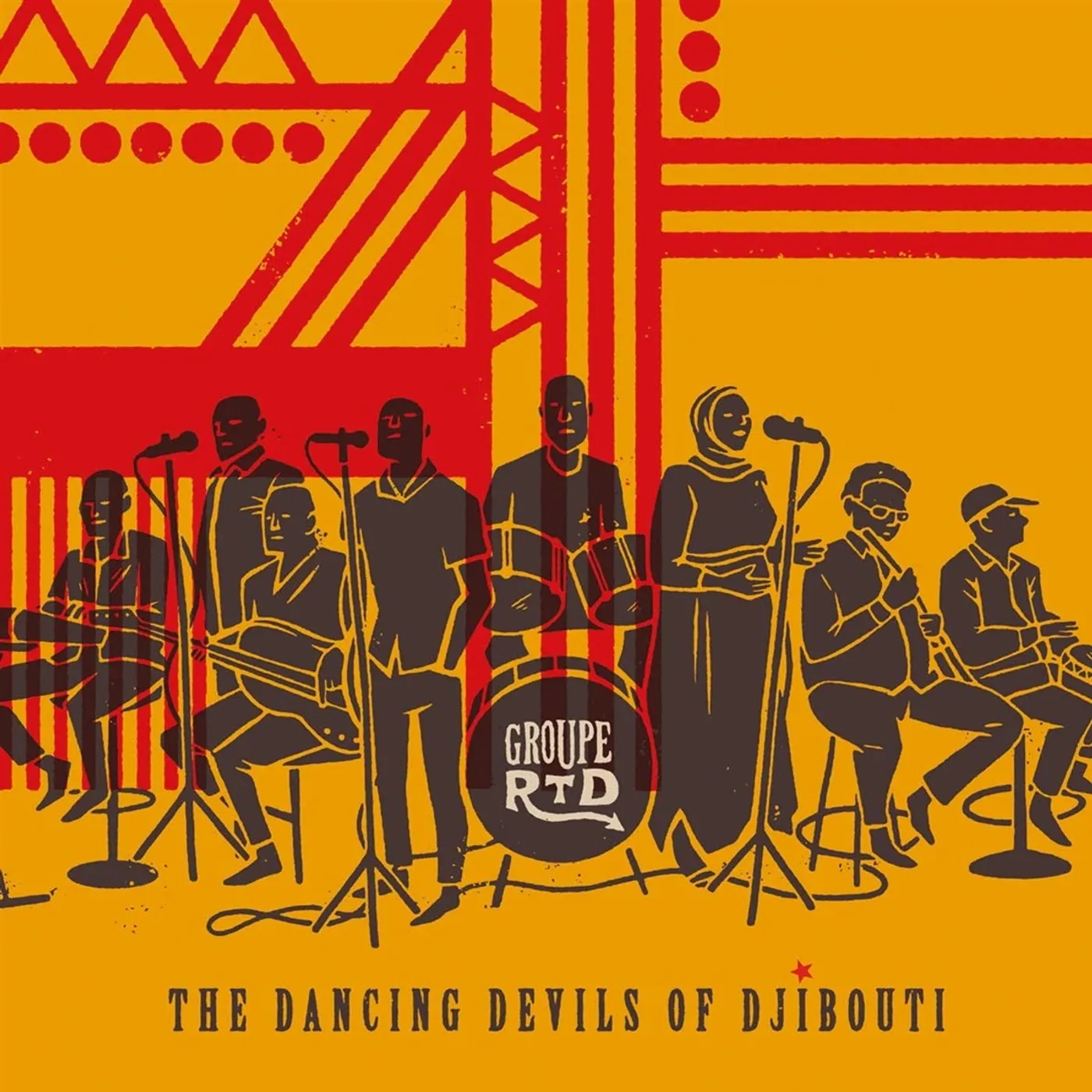 Groupe RTD DANCING DEVILS OF DJIBOUTI (2LP) Vinyl Record