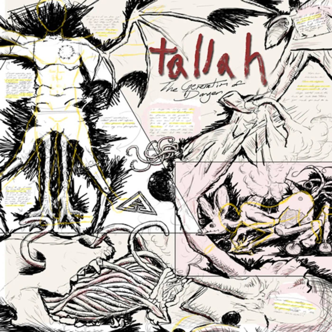 Tallah Generation Of Danger   green vinyl record