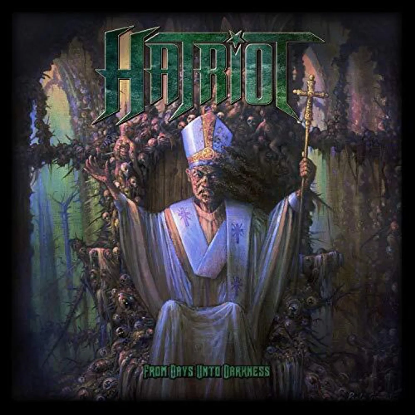 Hatriot From days unto darkness lp Vinyl Record