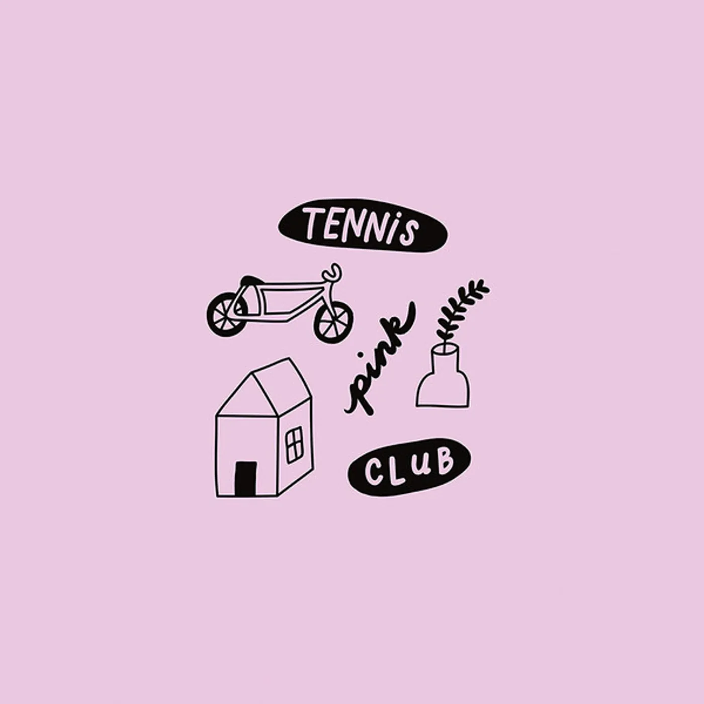 Tennis Club Pink Vinyl Record