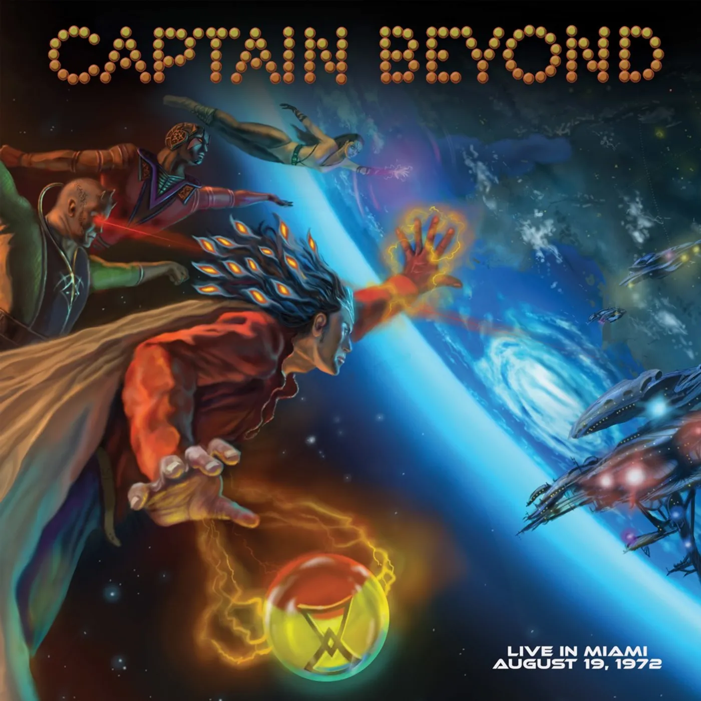 Captain Beyond LIVE IN MIAMI - AUGUST 19 1972 Vinyl Record