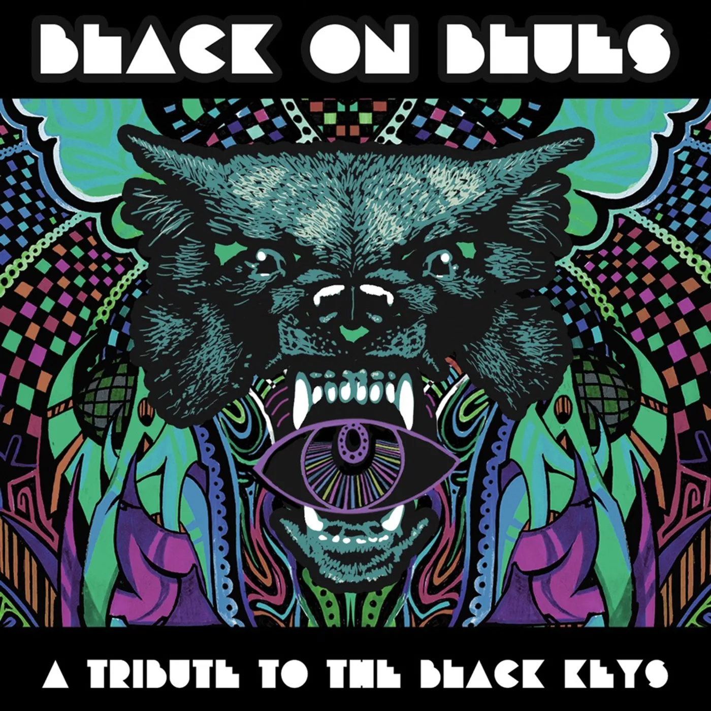BLACK ON BLUES - A TRIBUTE TO THE BLACK KEYS / VA Vinyl Record