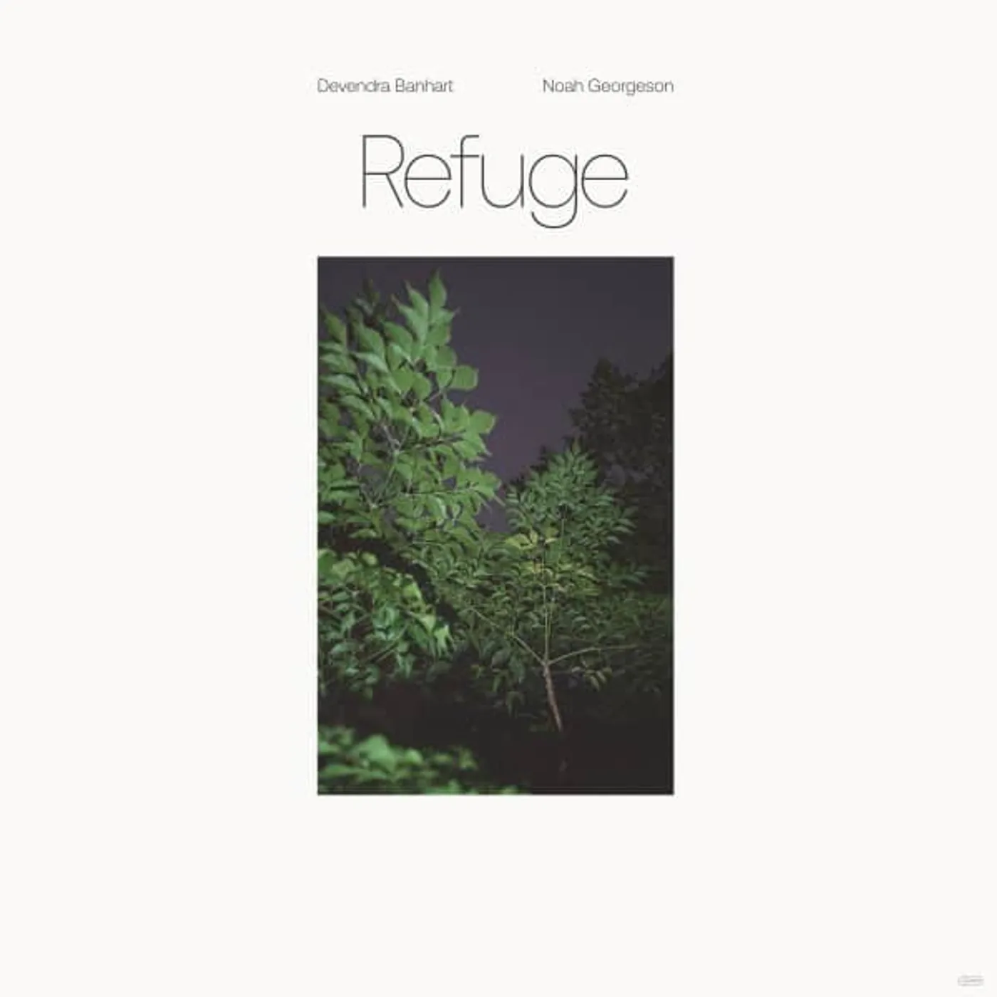 Devendra Banhart / Noah Georgeson Refuge Vinyl Record