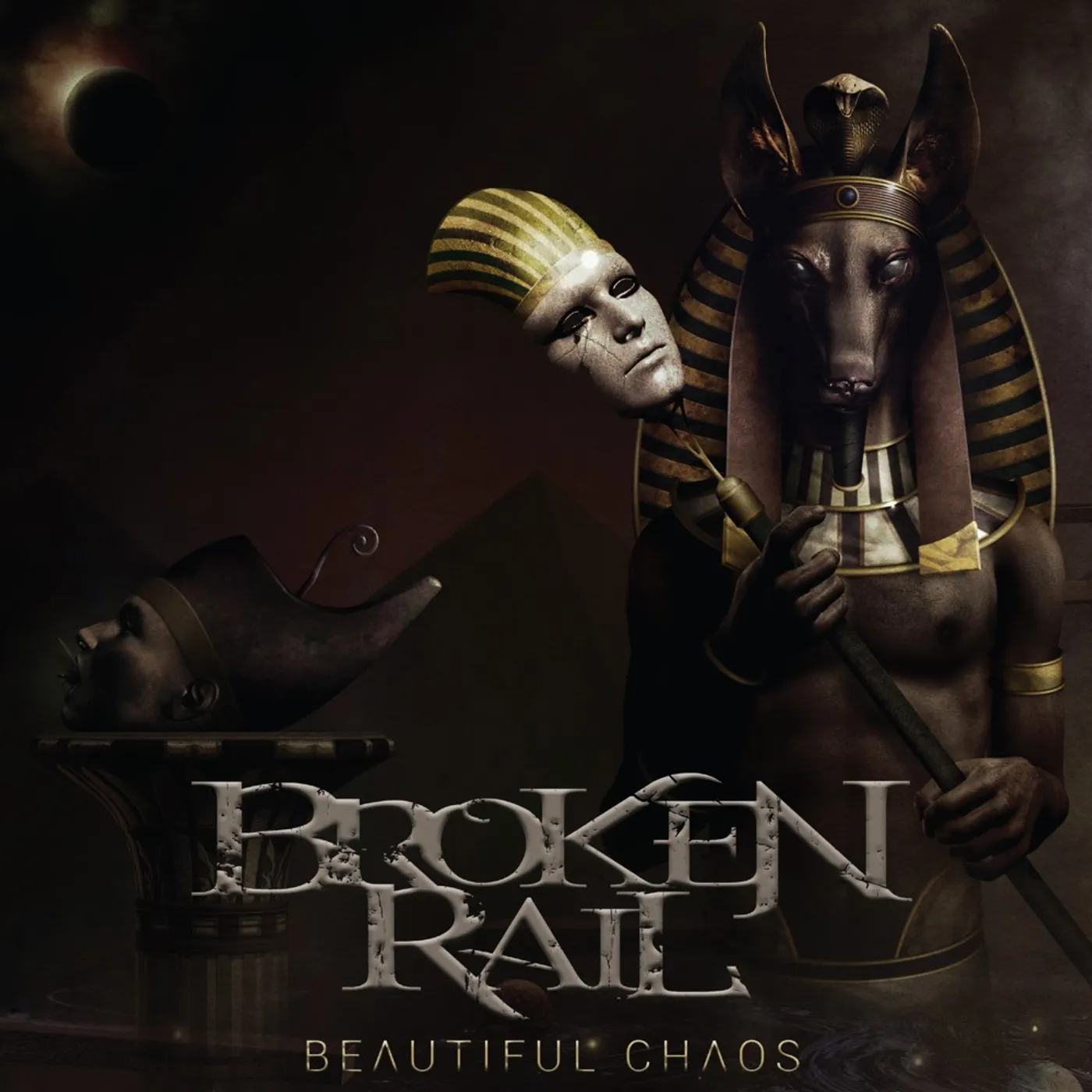 BrokenRail Beautiful Chaos (Gold & Silver Vinyl) Vinyl Record