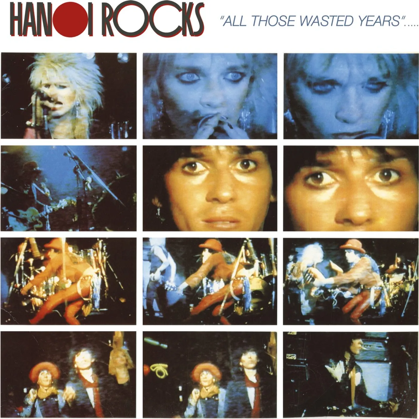 Hanoi Rocks ALL THOSE WASTED YEARS Vinyl Record