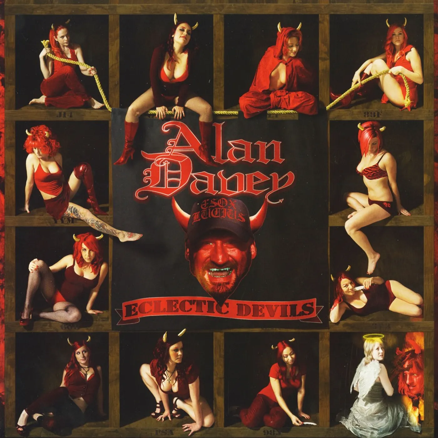 Alan Davey Eclectic Devils Vinyl Record
