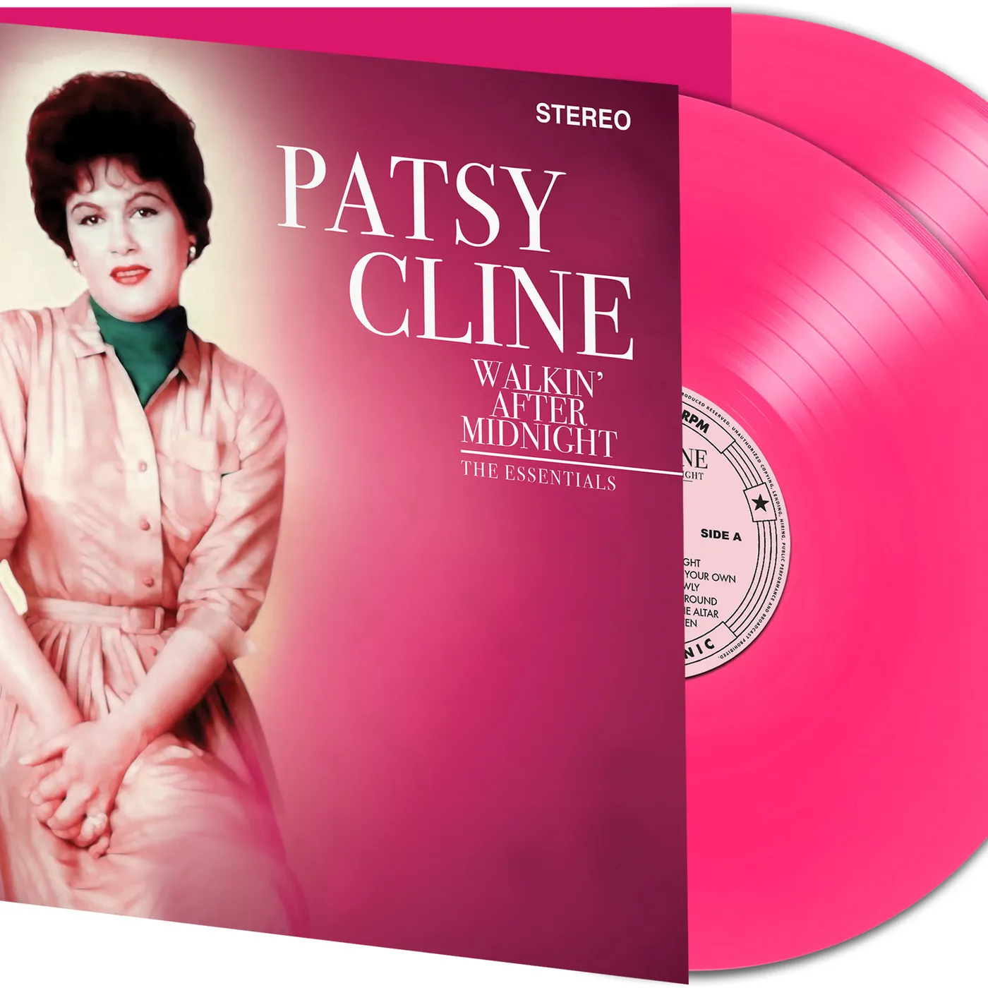 Patsy Cline WALKIN' AFTER MIDNIGHT - THE ESSENTIALS Vinyl Record
