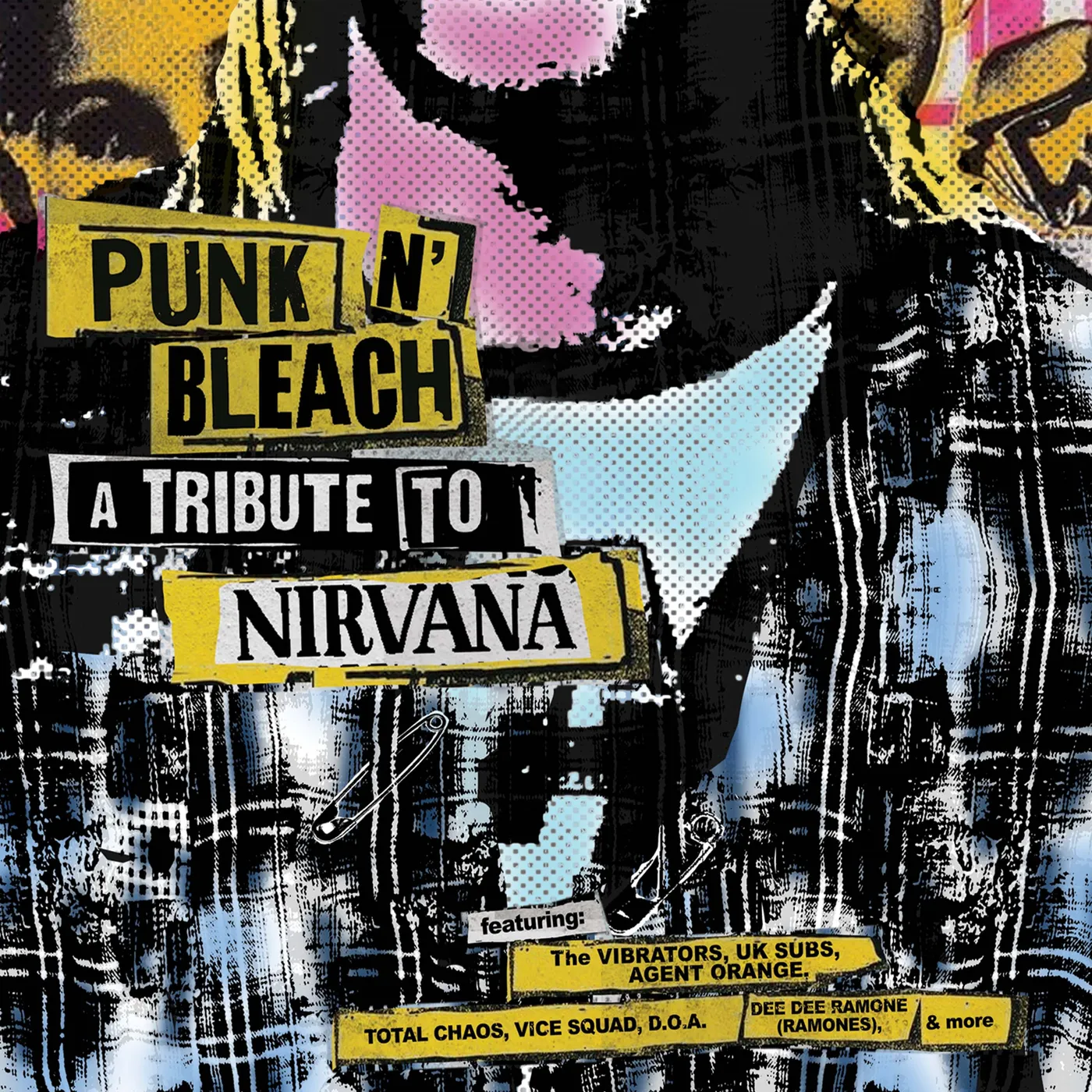 The Vibrators PUNK N BLEACH - TRIBUTE TO NIRVANA (GREEN VINYL) Vinyl Record