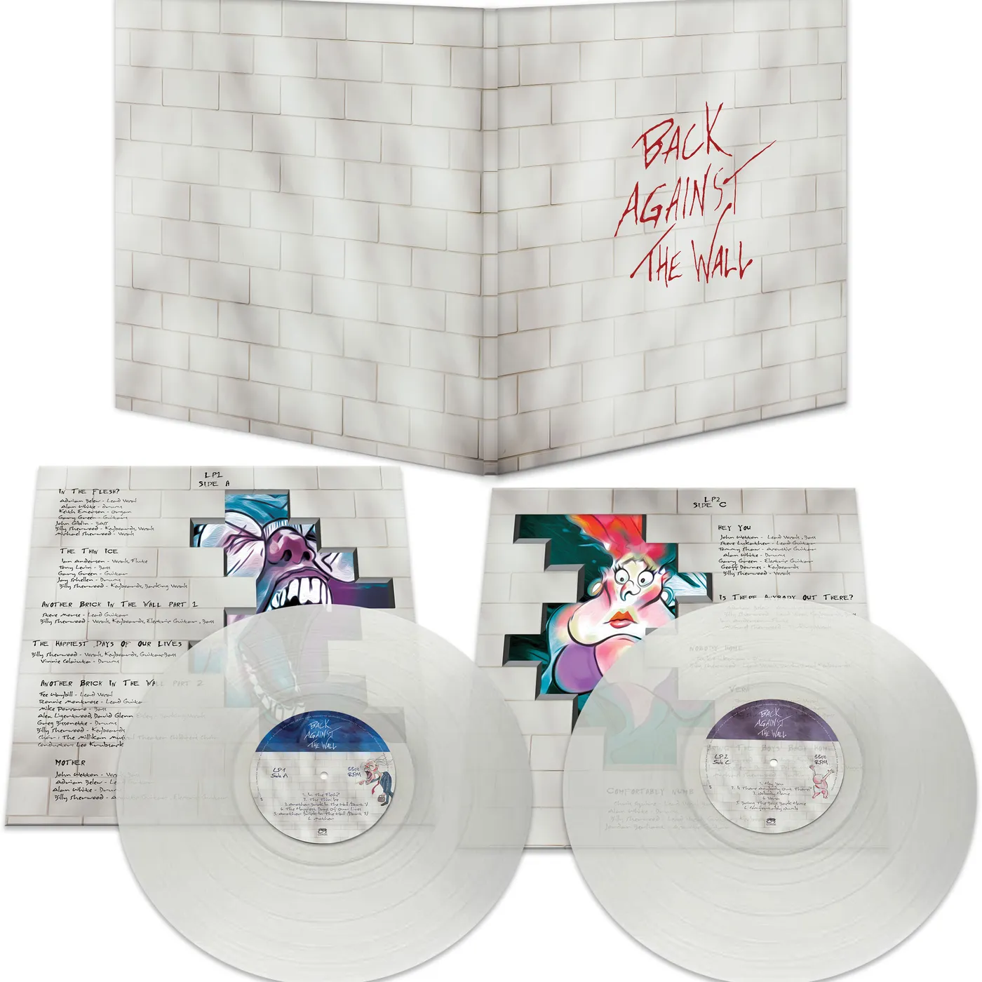 Various Artists  BACK AGAINST THE WALL - TRIBUTE TO PINK FLOYD Vinyl Record