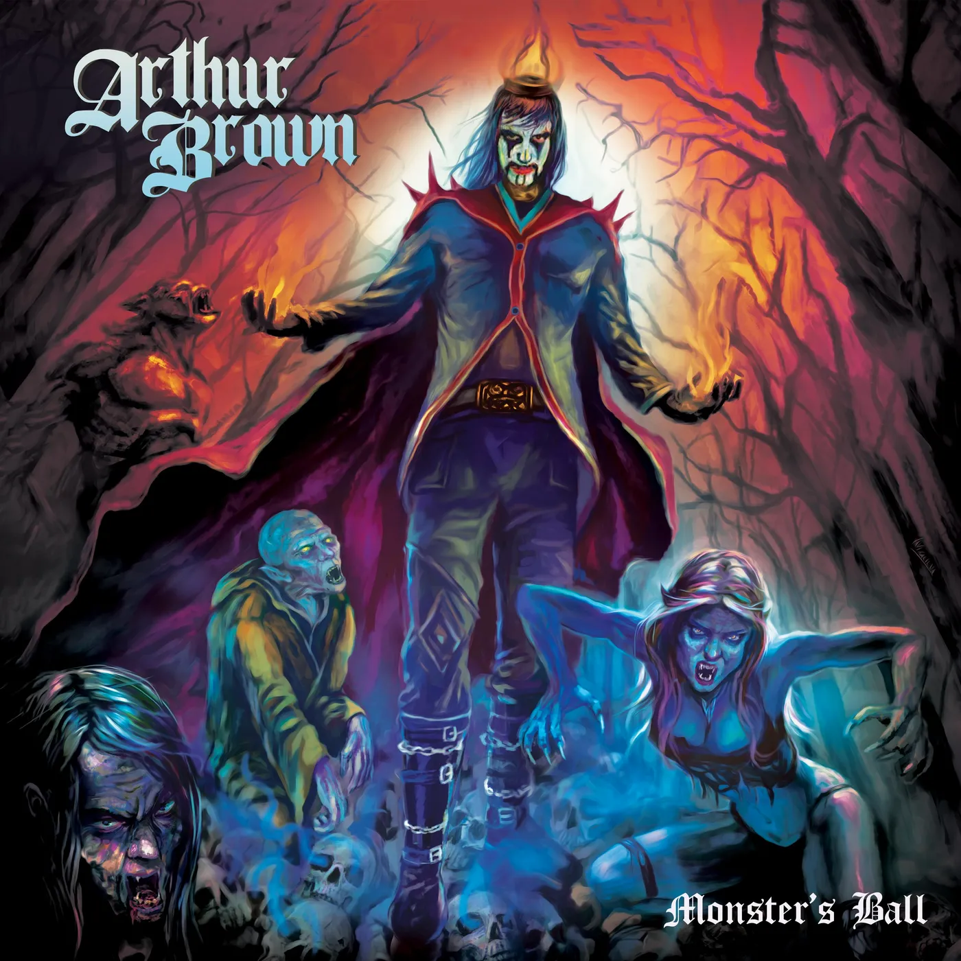 Arthur Brown MONSTER'S BALL (GOLD/PURPLE SPLATTER VINYL) Vinyl Record