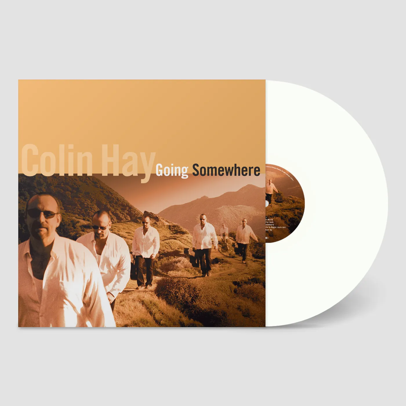 Colin Hay GOING SOMEWHERE (WHITE VINYL) Vinyl Record