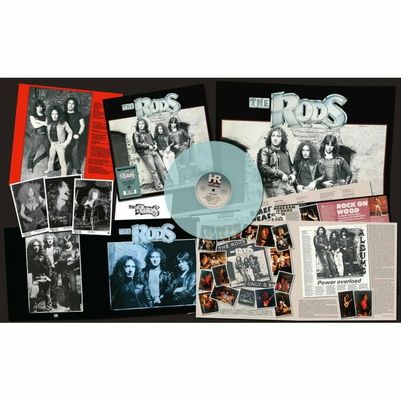 Rods   Electric Blue Vinyl Record