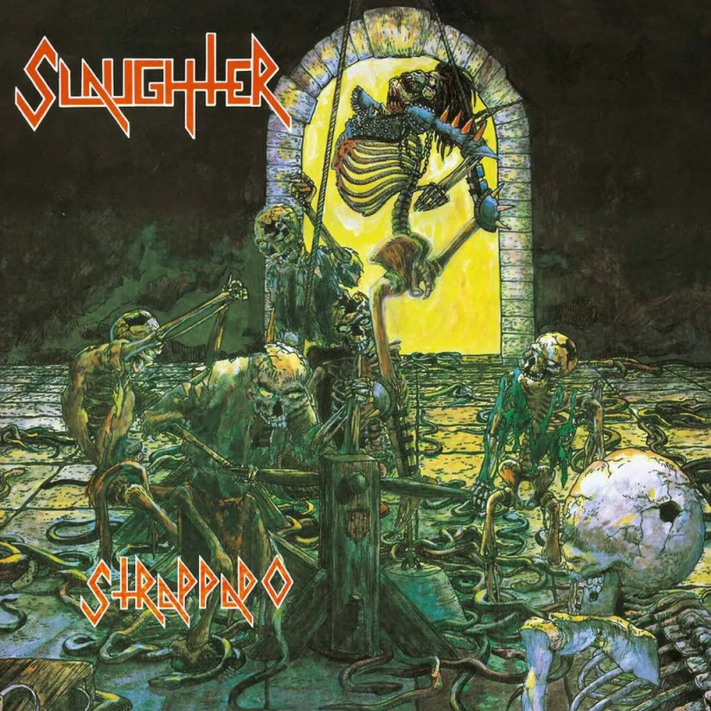 Slaughter Strappado Remix   Bi Color Vinyl Record