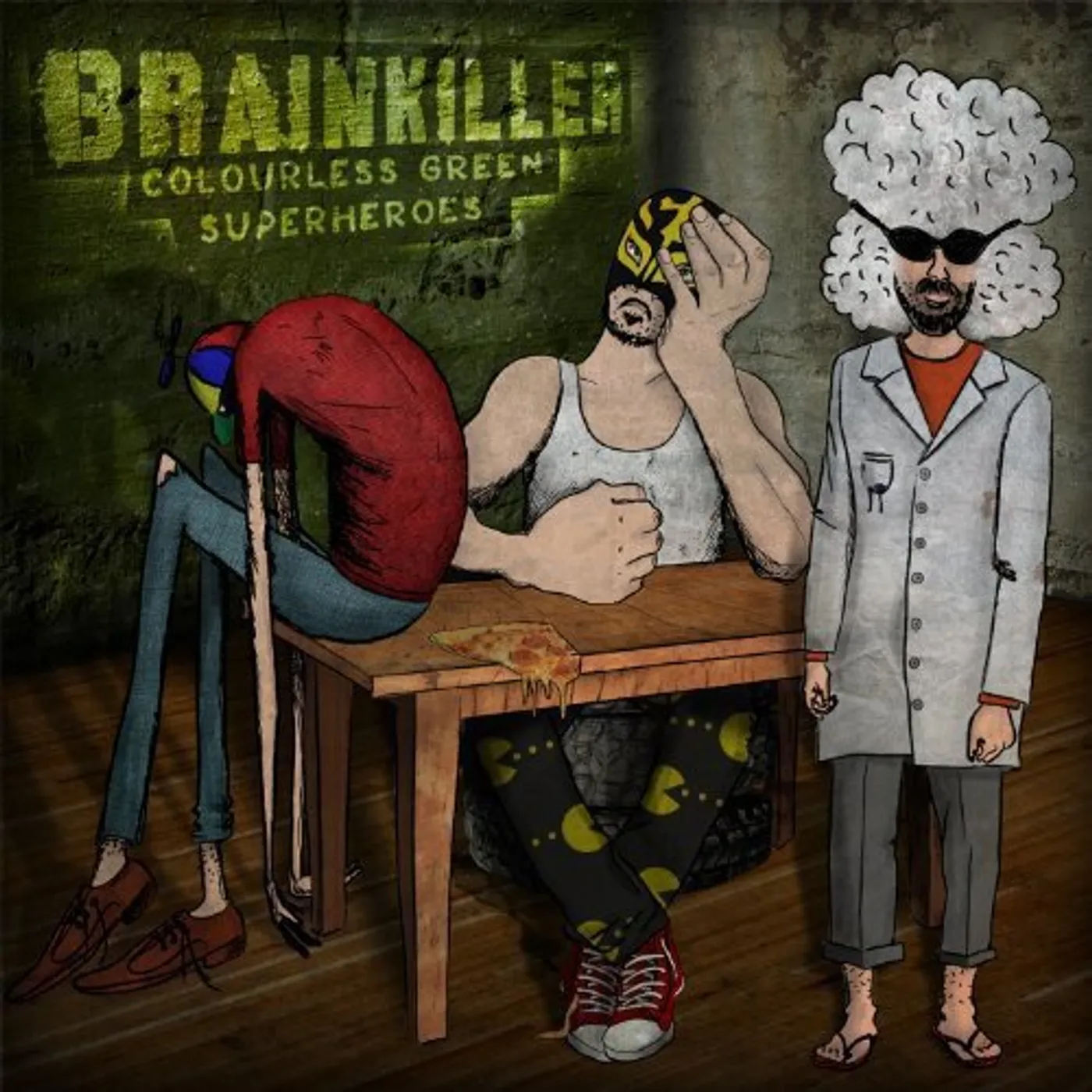 Brainkiller Colourless Green Superheroes Vinyl Record