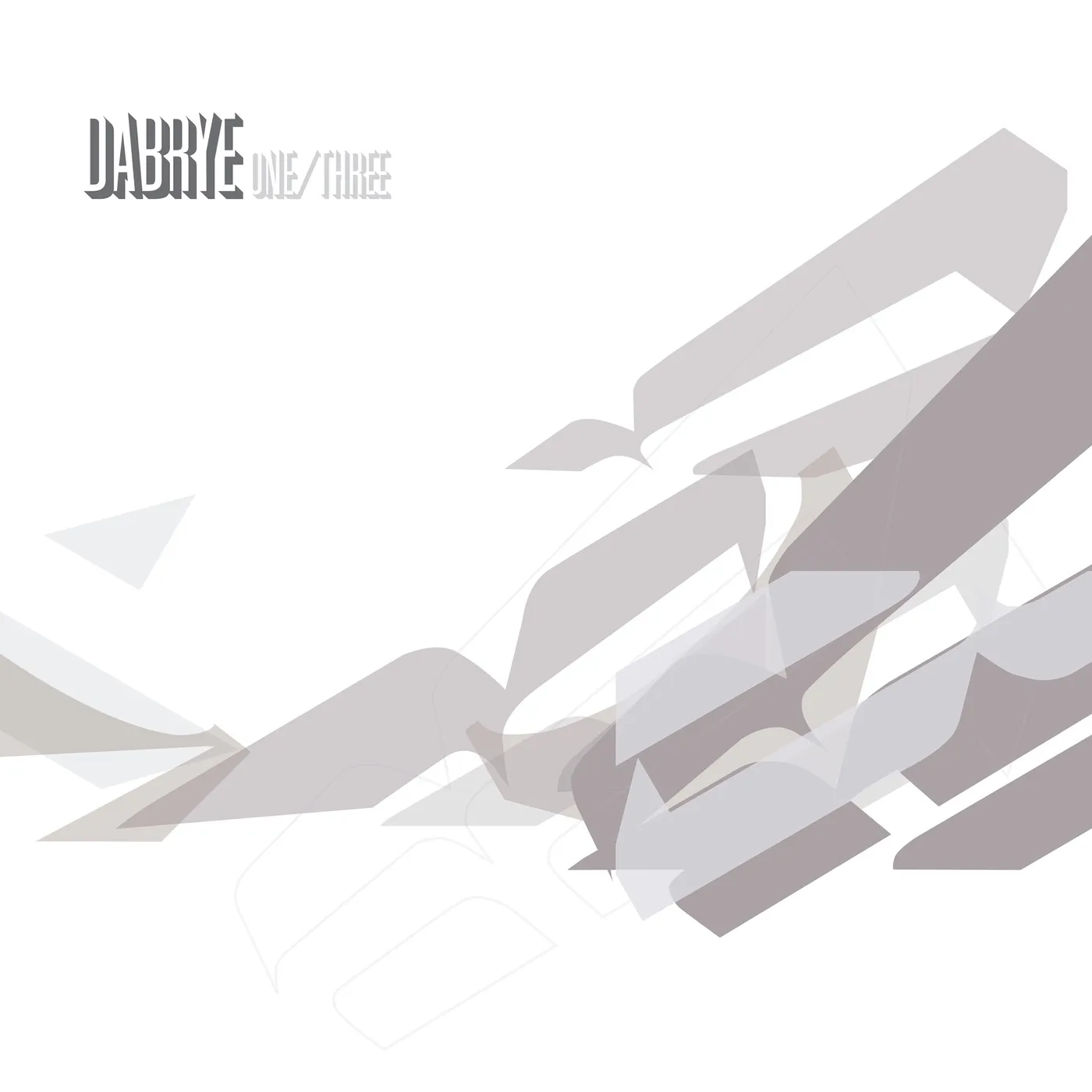Dabrye ONE/THREE Vinyl Record