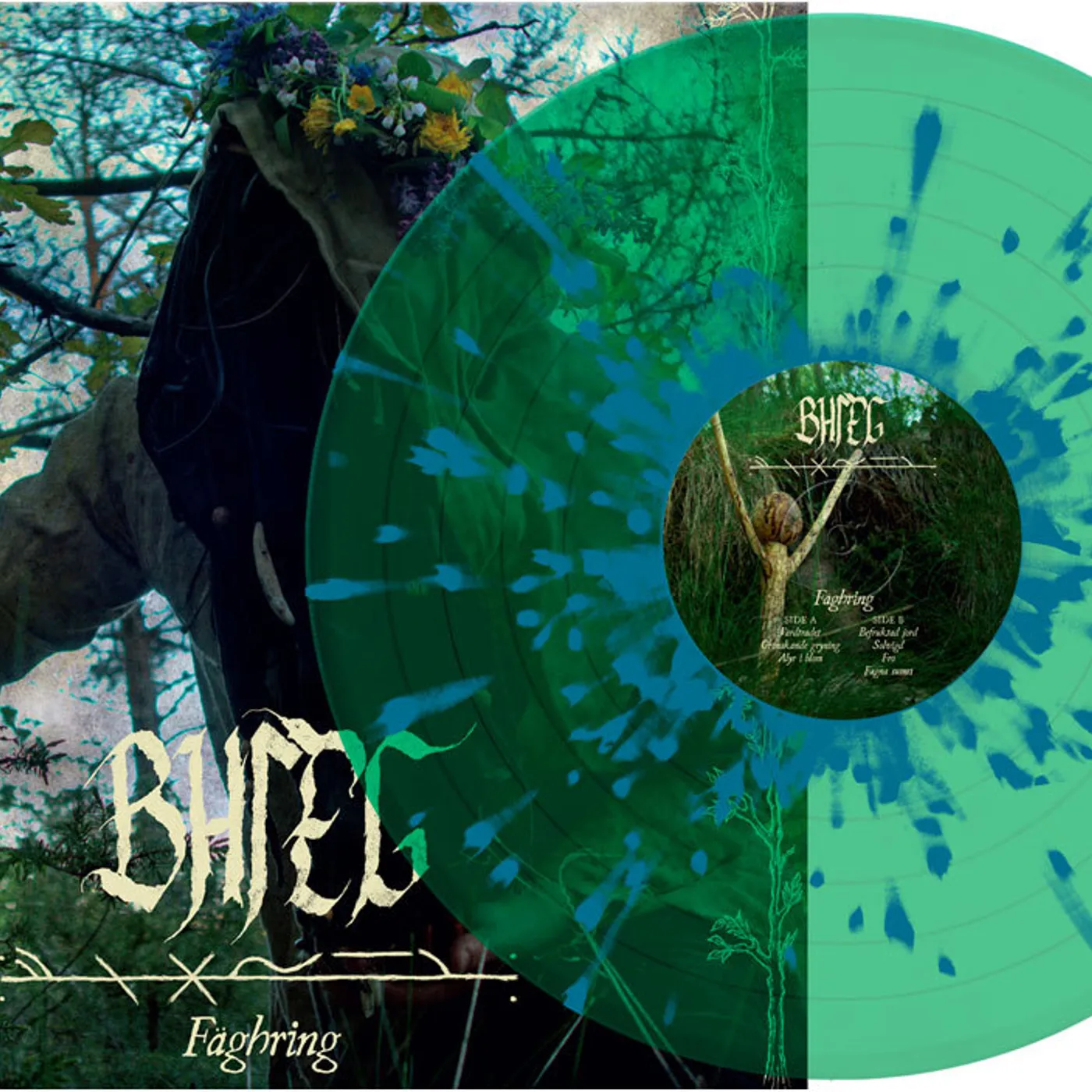 Bhleg Faghring (Green/Blue Splatter) Vinyl Record